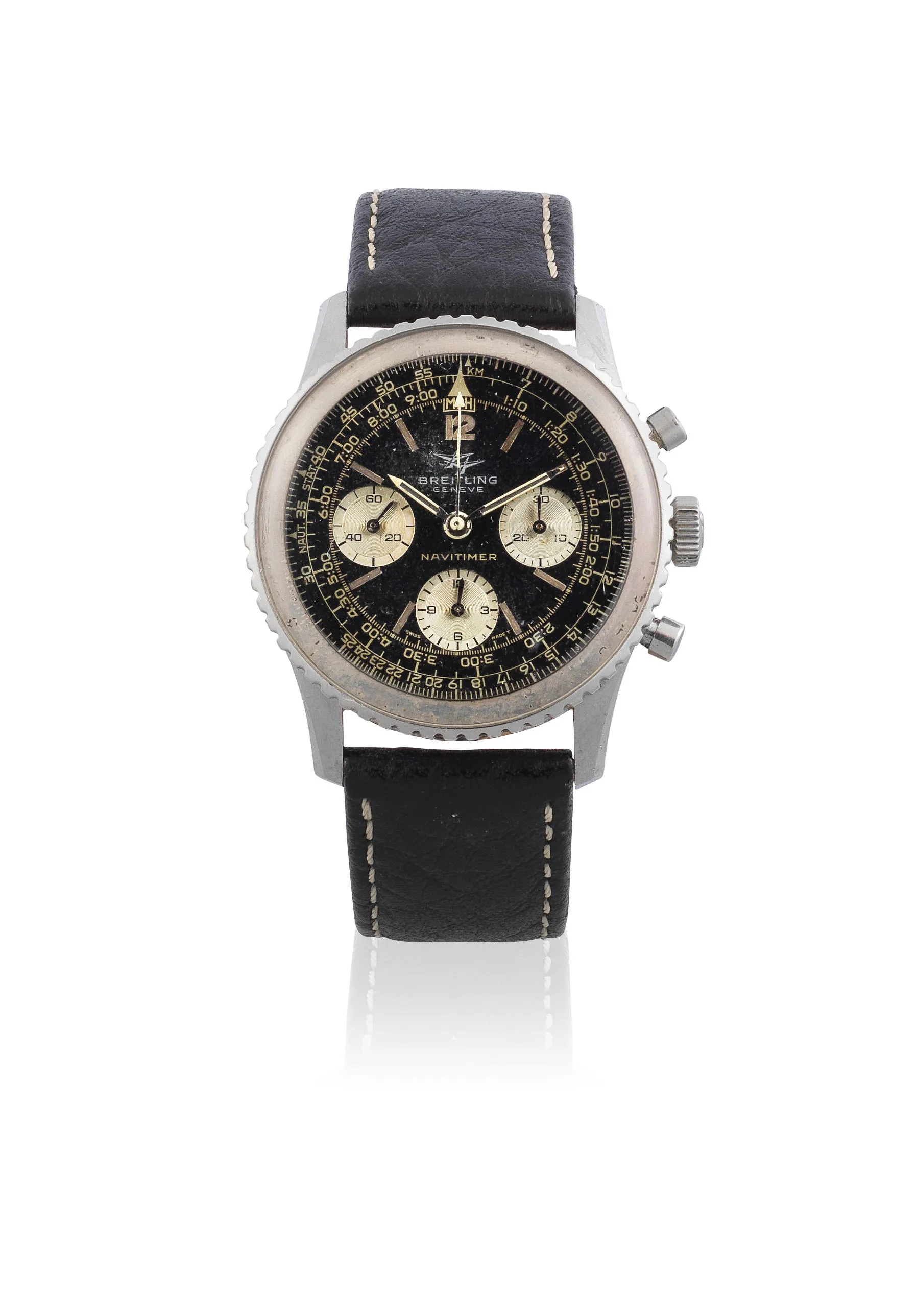 Breitling Navitimer 806 40mm Stainless steel Black