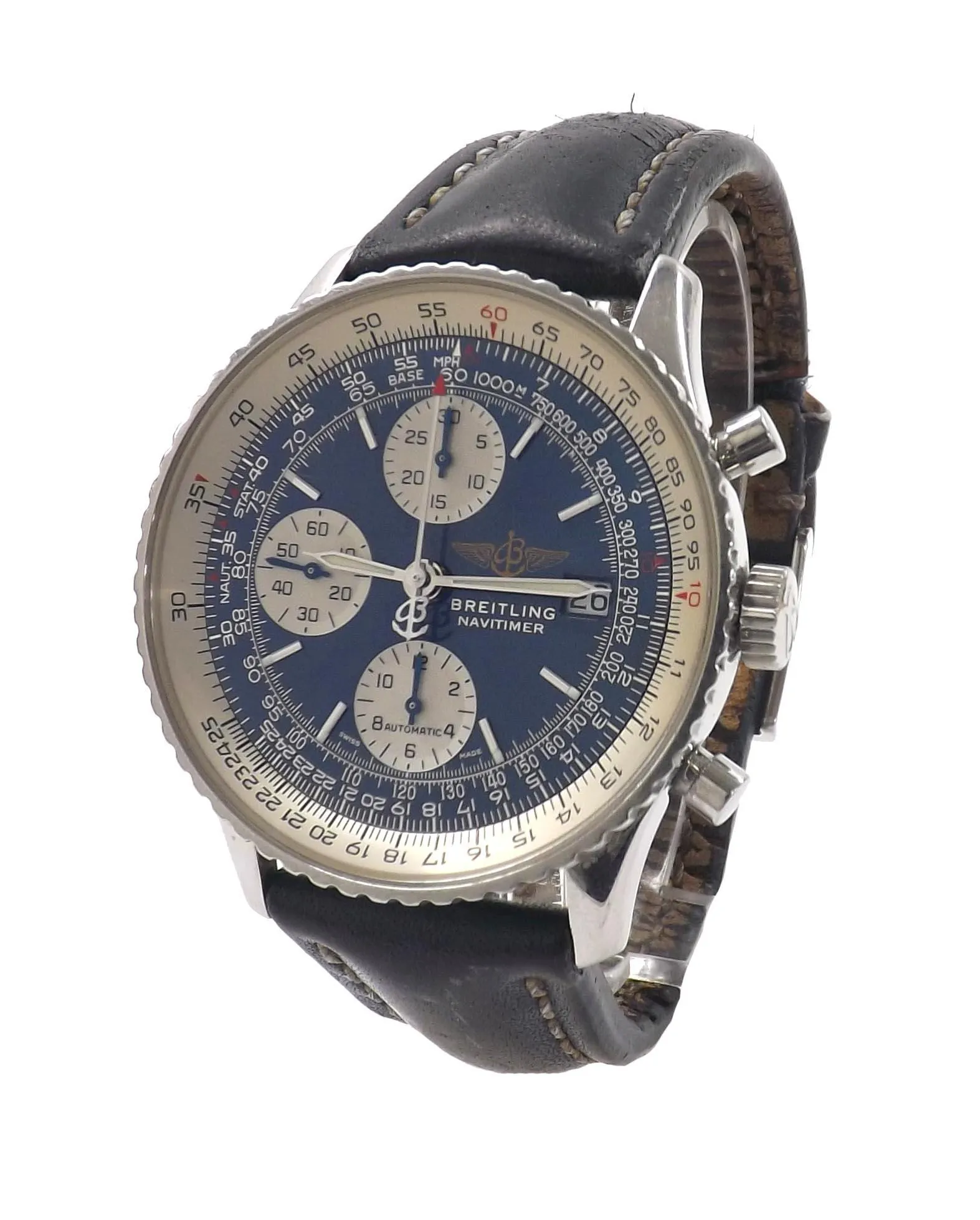 Breitling Navitimer A13322 41mm Stainless steel Blue