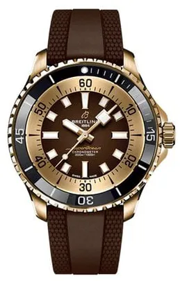 Breitling Superocean N17376201Q1S1 44mm Bronze Brown