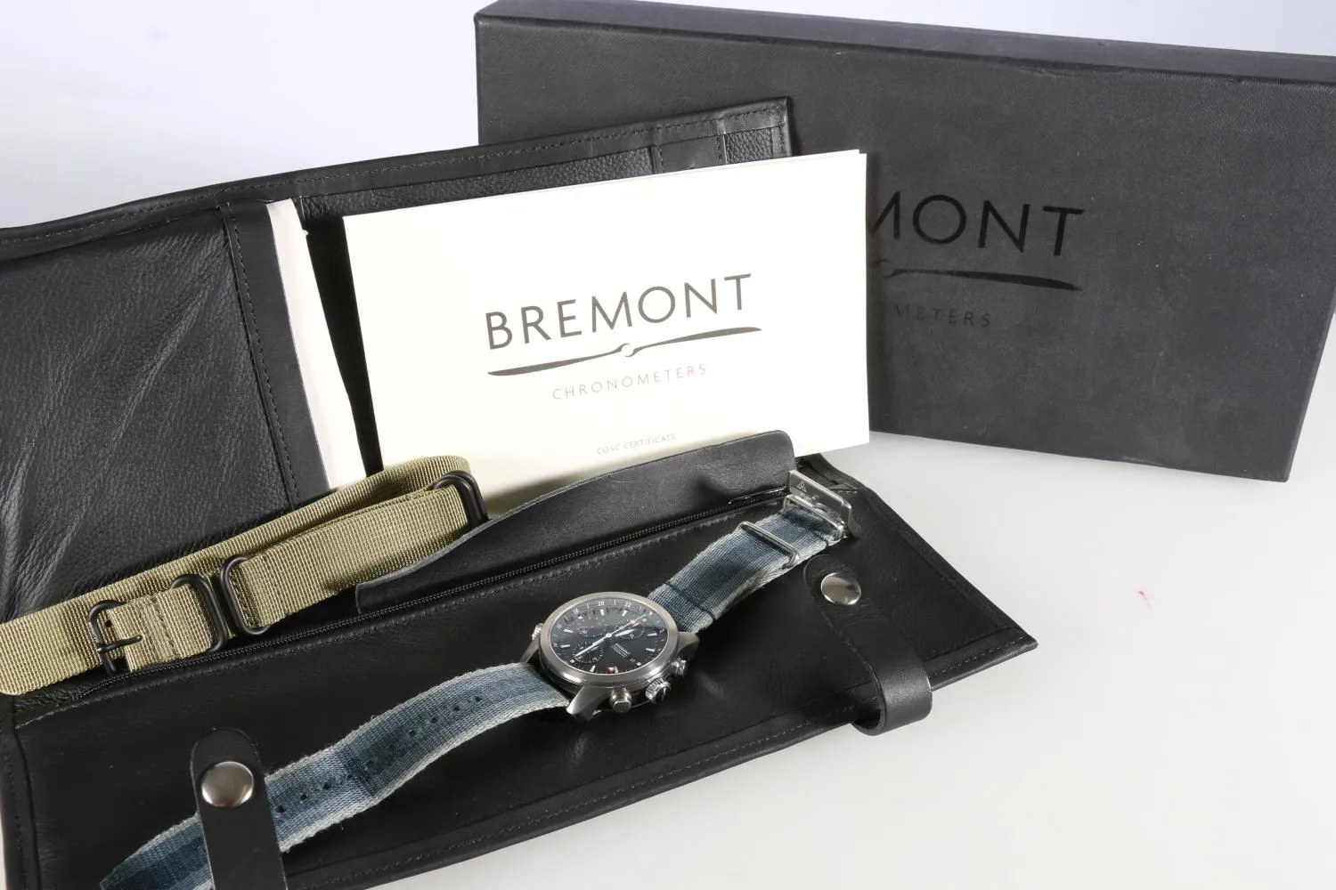 Bremont ALT1 Stainless steel Black