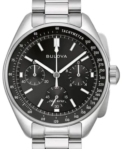 Bulova Lunar Pilot 43.5mm Stainless steel Black