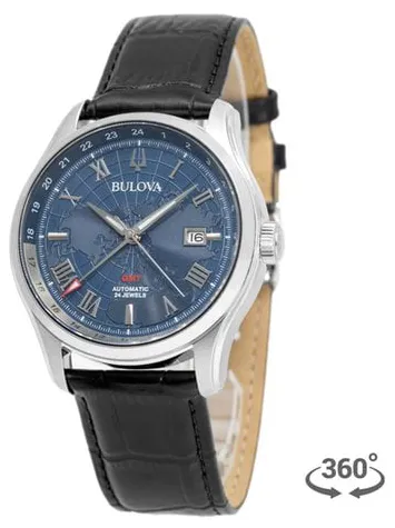 Bulova Wilton 96B385 43mm Stainless steel Blue