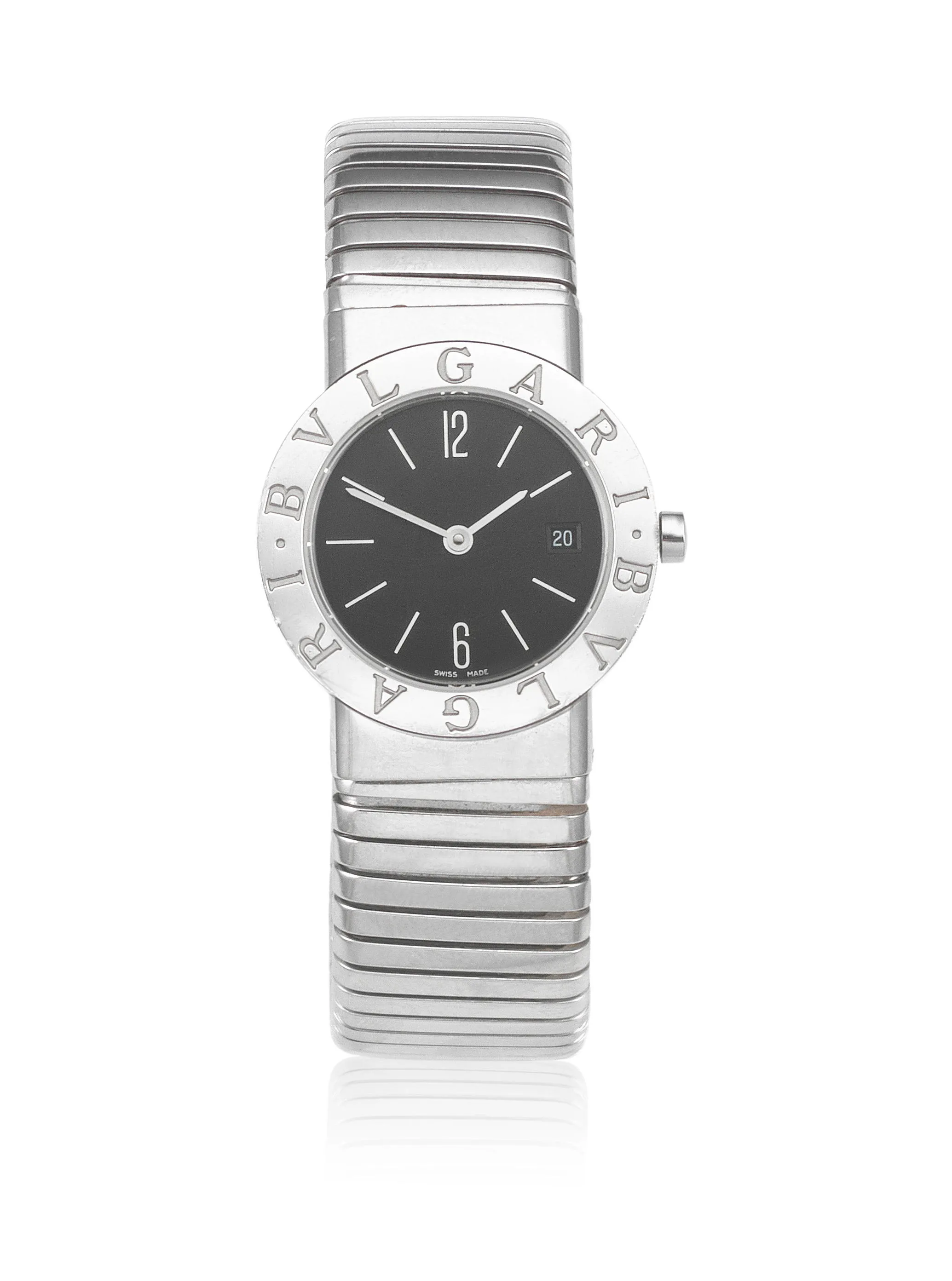 Bulgari Bulgari BB262TS 26mm Stainless steel Black