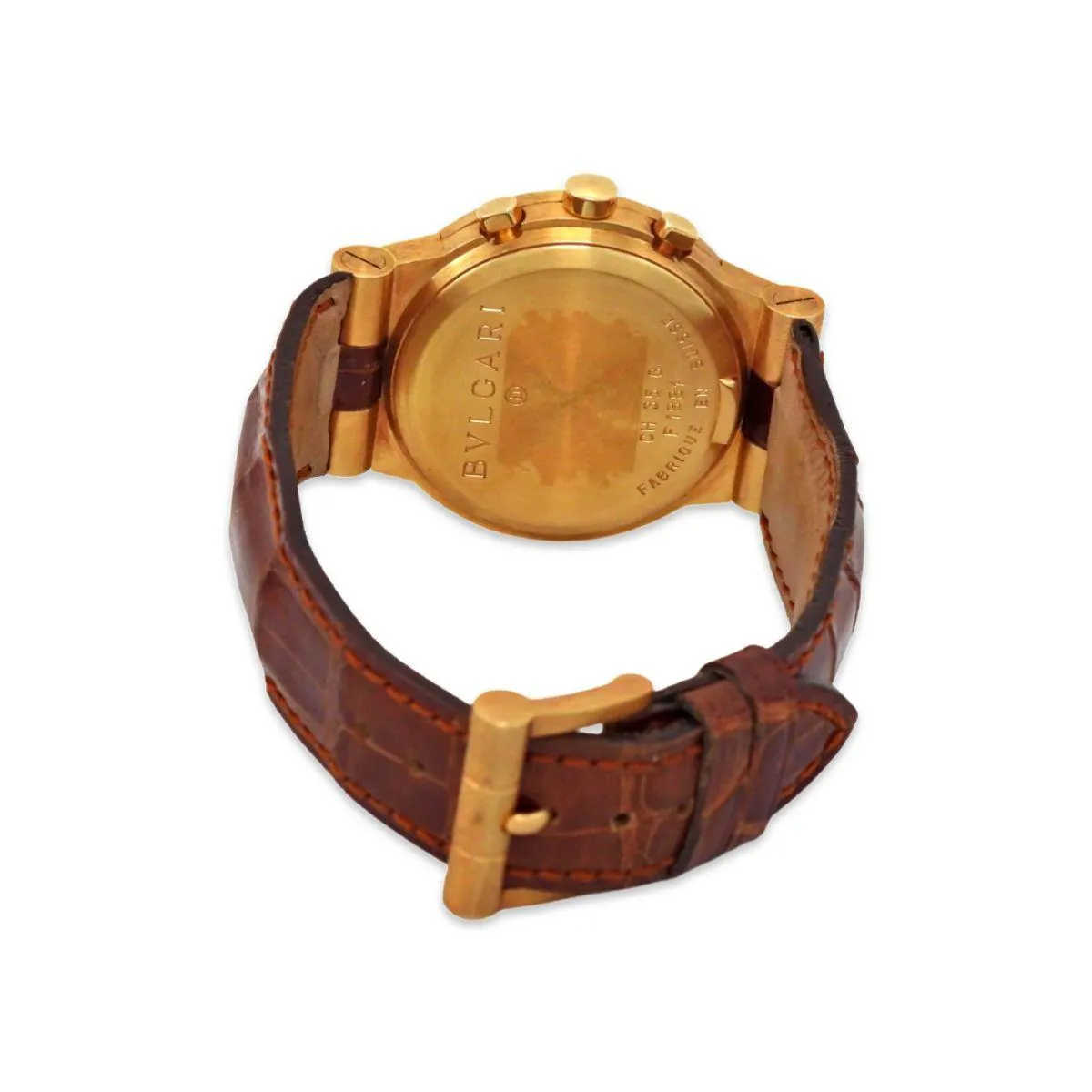 Bulgari Diagono CH 35 G 35mm Yellow gold White 2