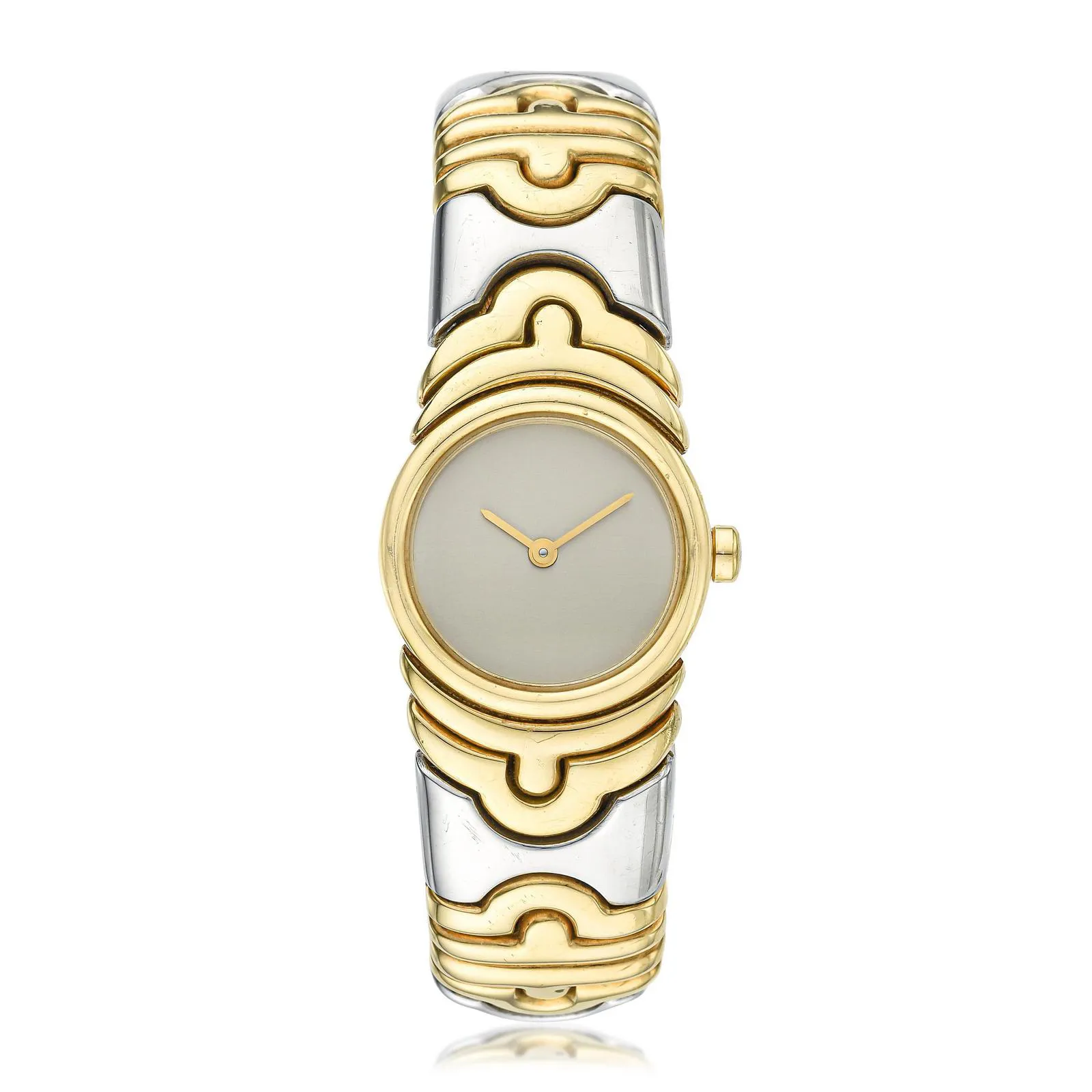 Bulgari Parentesi BJ01 20mm Yellow gold and Stainless steel Silver