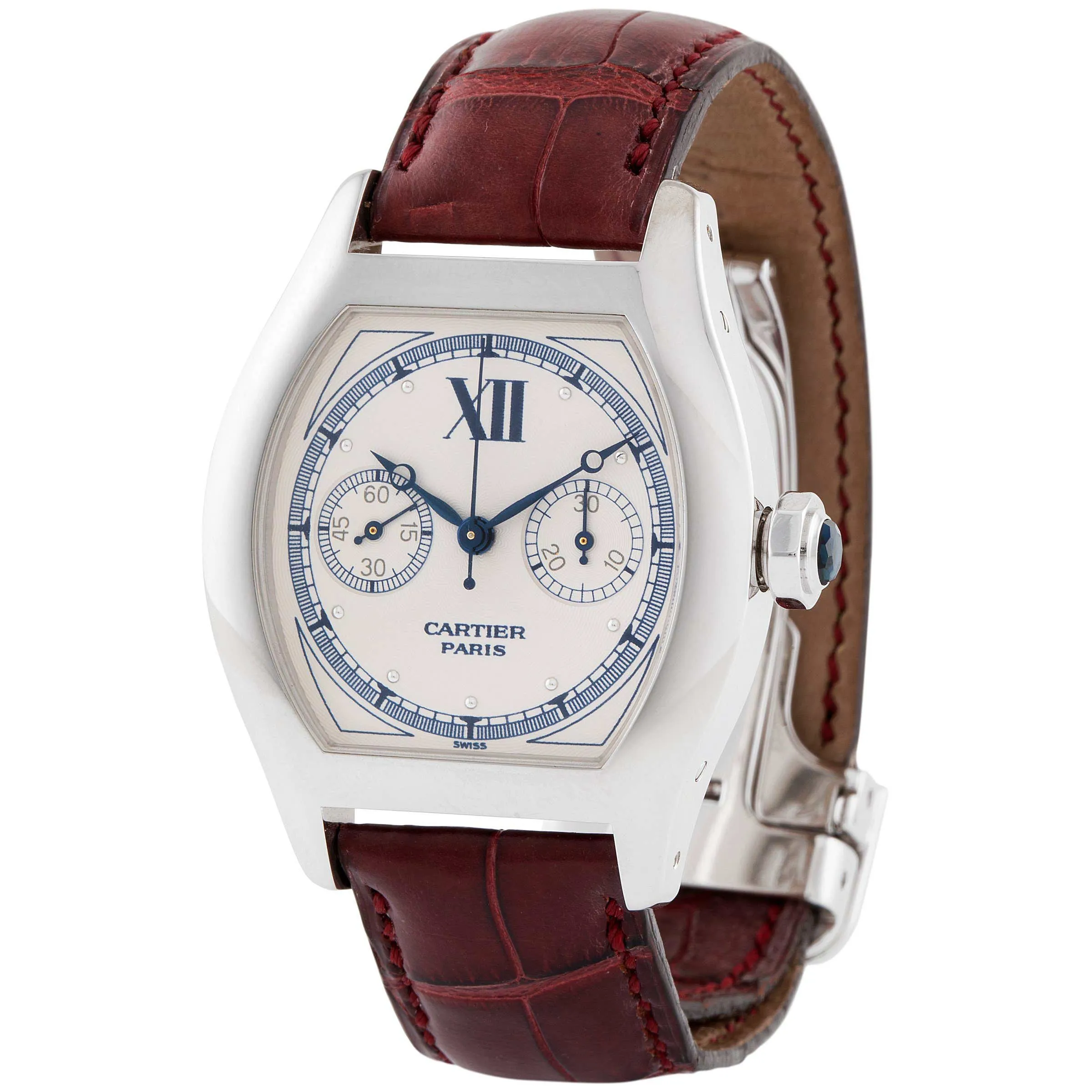 Cartier 2396 34mm White gold White