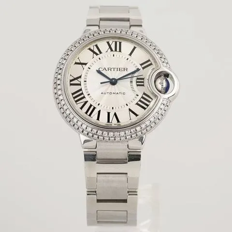 Cartier Ballon Bleu W6920046 36mm Stainless steel White