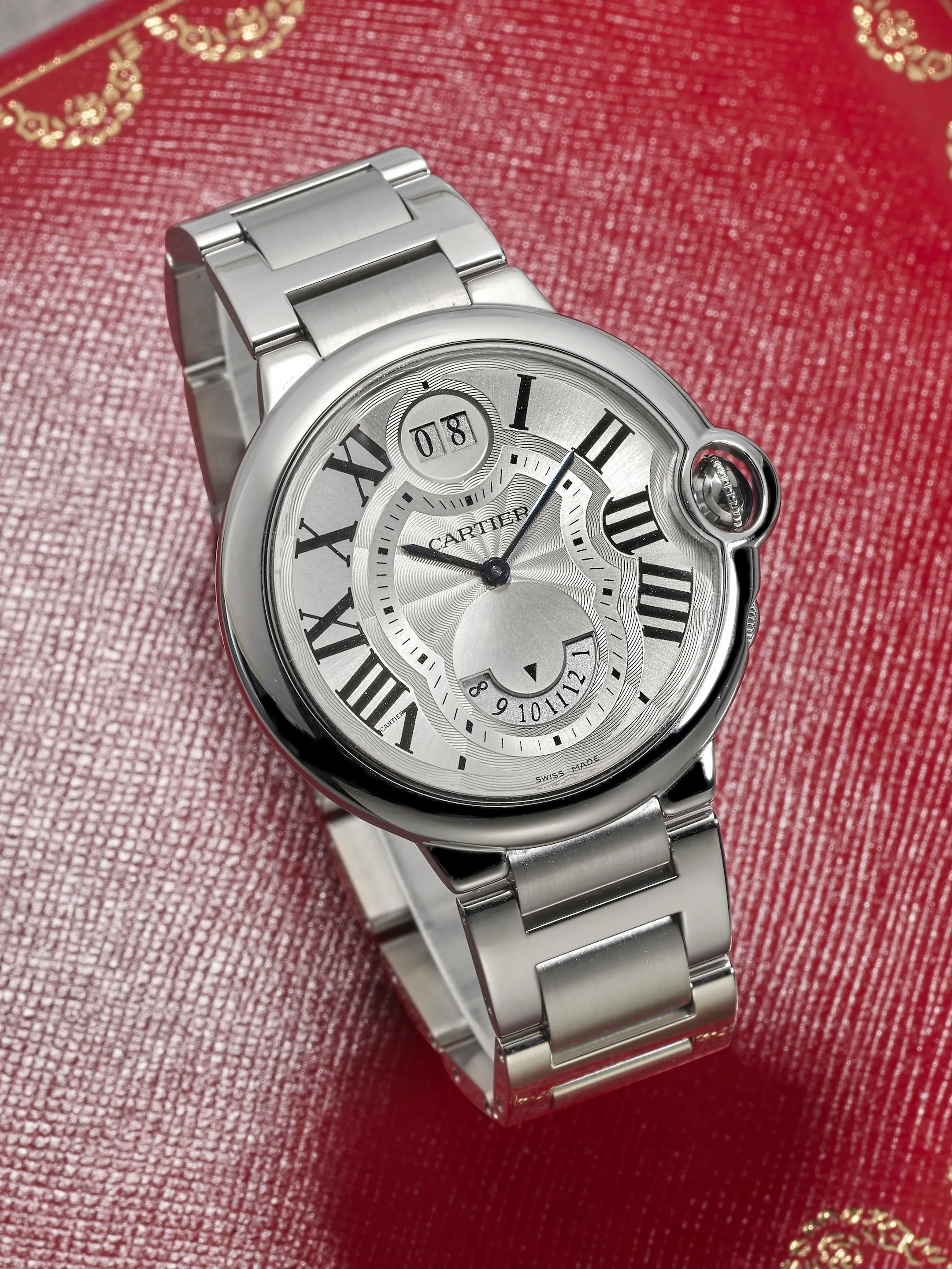 Cartier Ballon Bleu 3194 38.5mm Stainless steel Silver