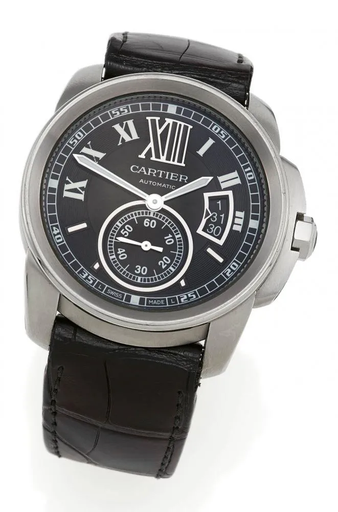 Cartier Calibre de Cartier 3299 42mm Stainless steel Black