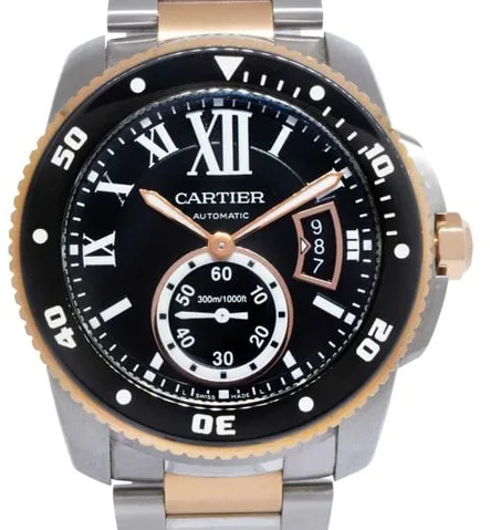 Cartier Calibre de Cartier 3729 42mm Stainless steel Black