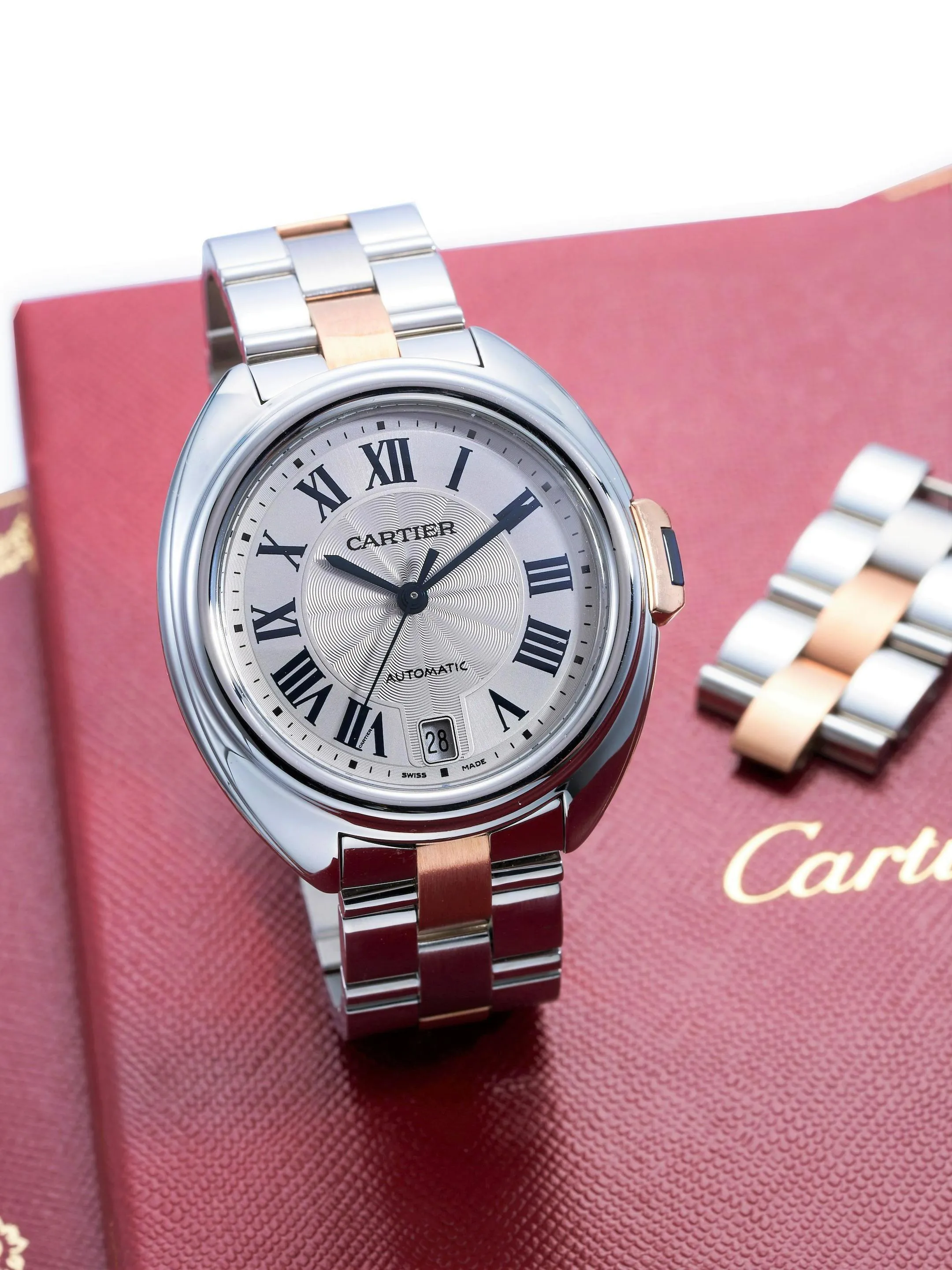 Cartier Clé de Cartier 3856 35mm Stainless steel Silver