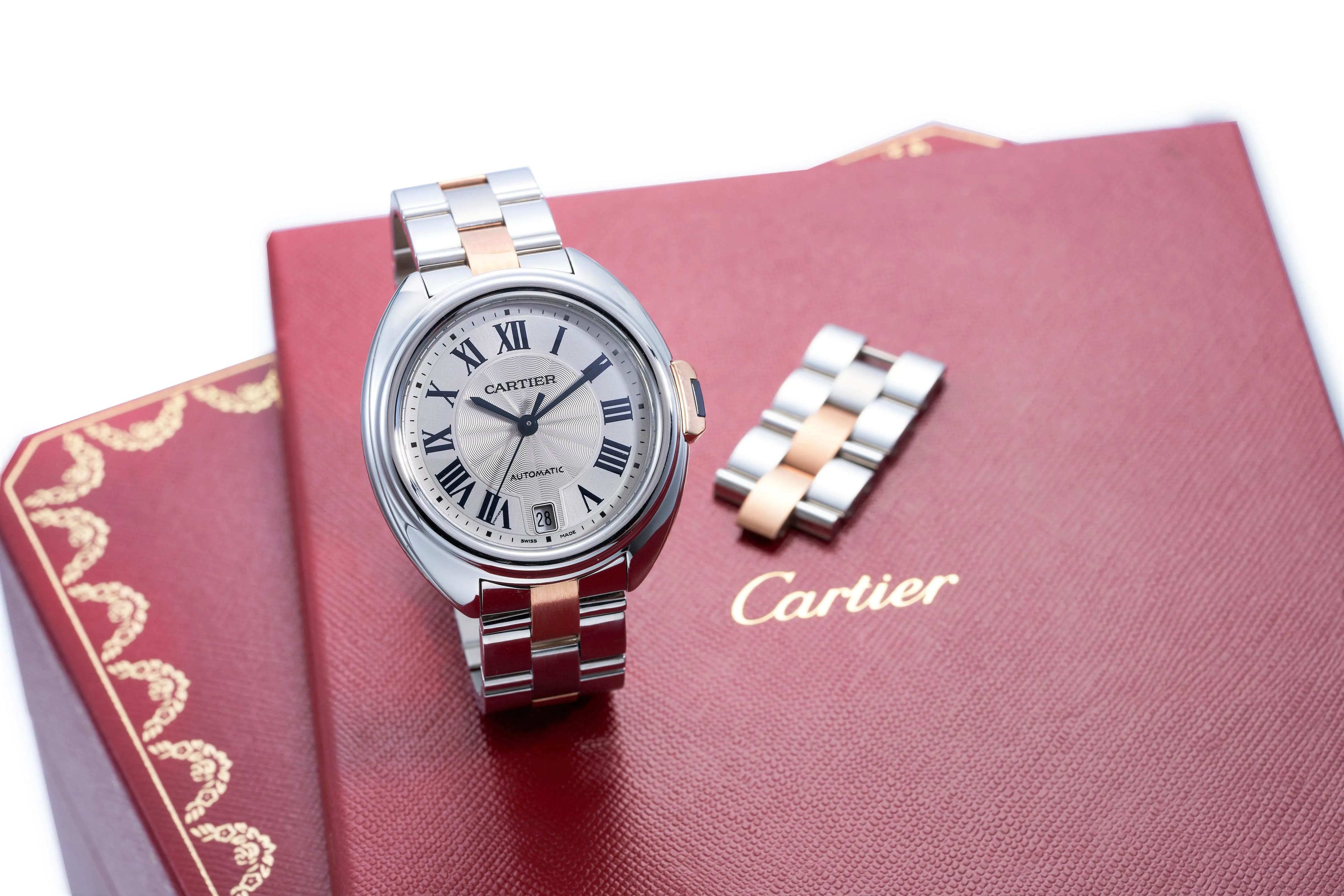 Cartier Clé de Cartier 3856 35mm Stainless steel Silver 1