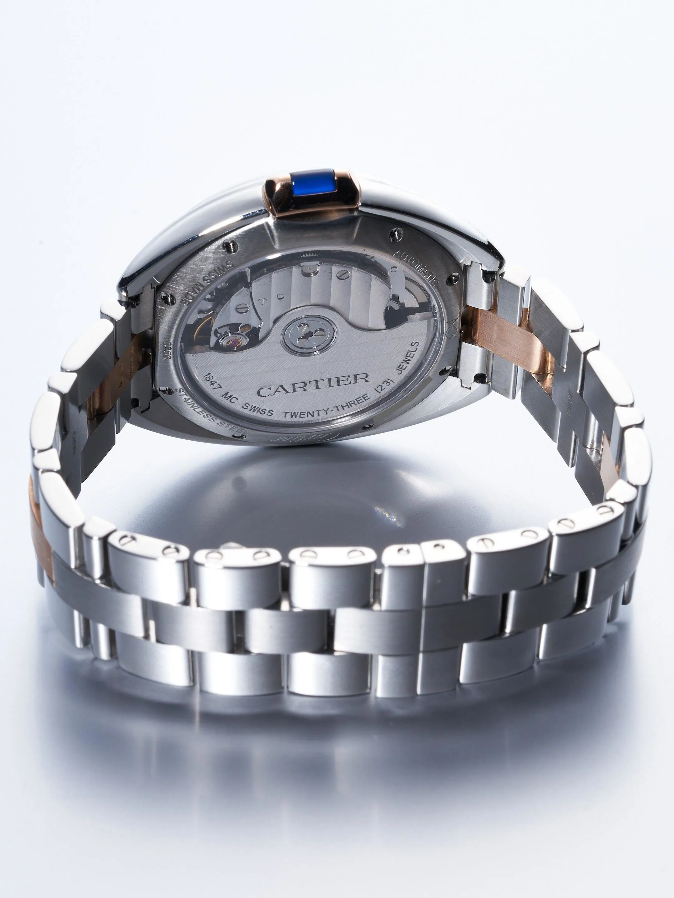 Cartier Clé de Cartier 3856 35mm Stainless steel Silver 2