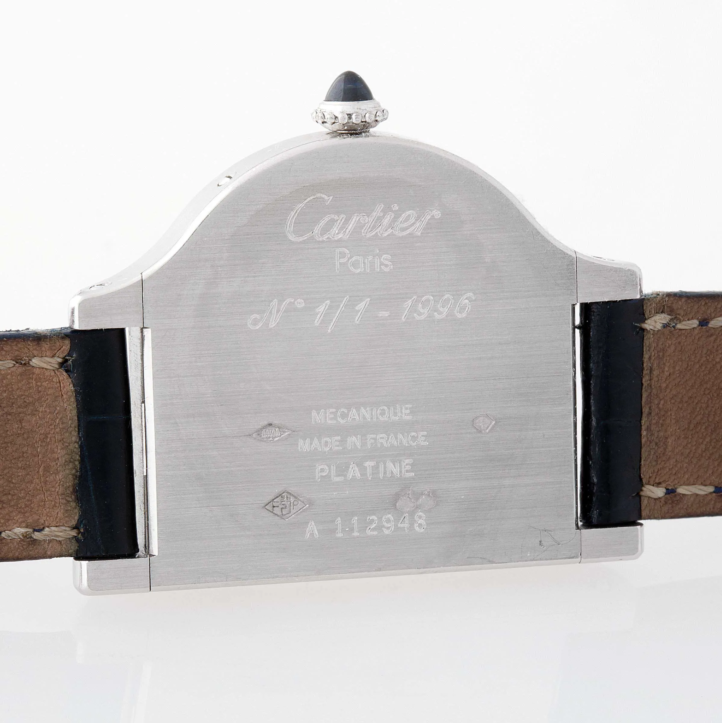 Cartier Cloche 8876 25mm Platinum Silver 3