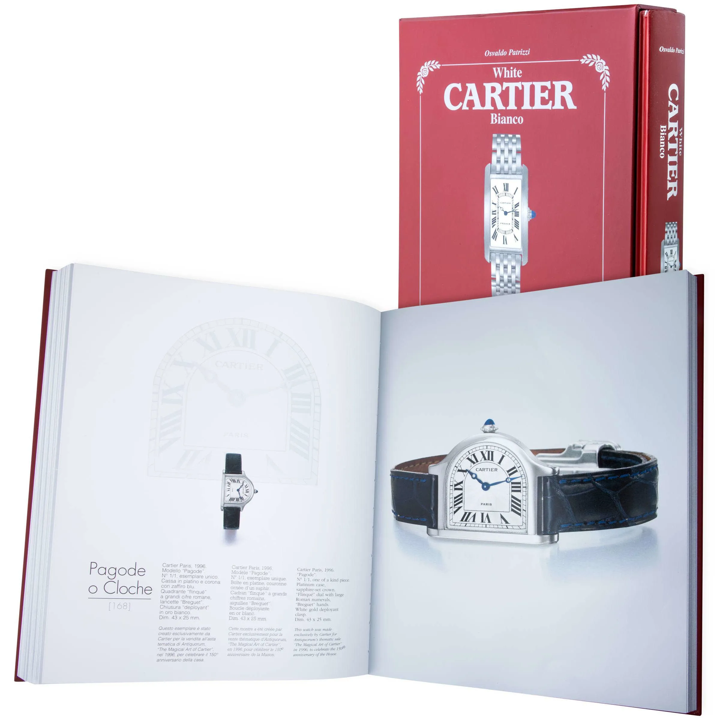 Cartier Cloche 8876 25mm Platinum Silver 5