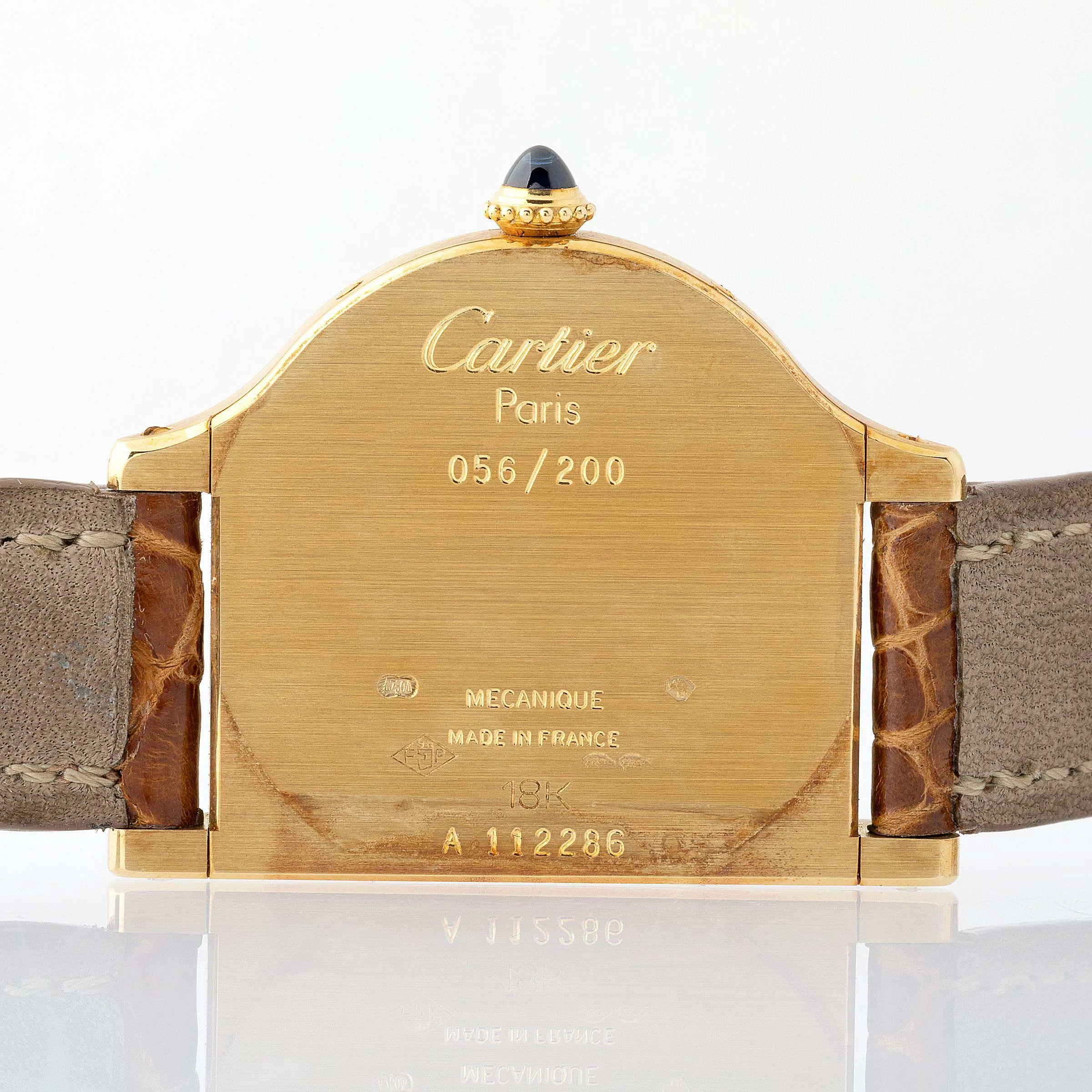 Cartier Cloche 8876 25mm Yellow gold White 4