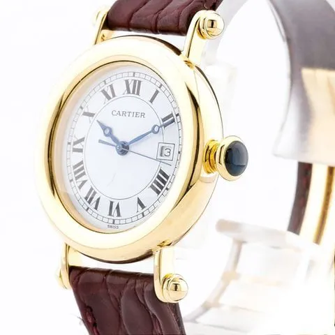 Cartier Diabolo 14200 32mm Yellow gold White