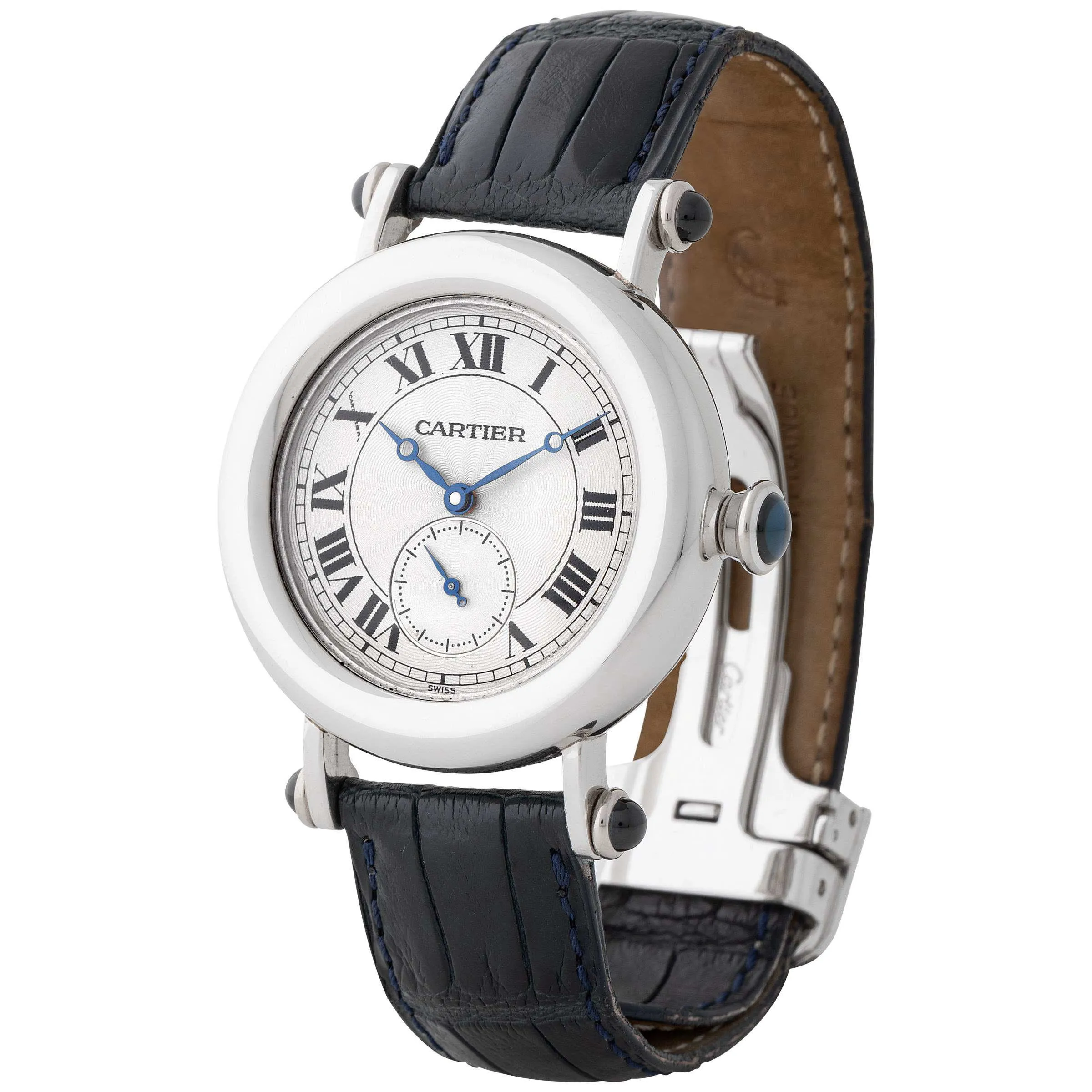 Cartier Diabolo 1462 37mm Platinum White