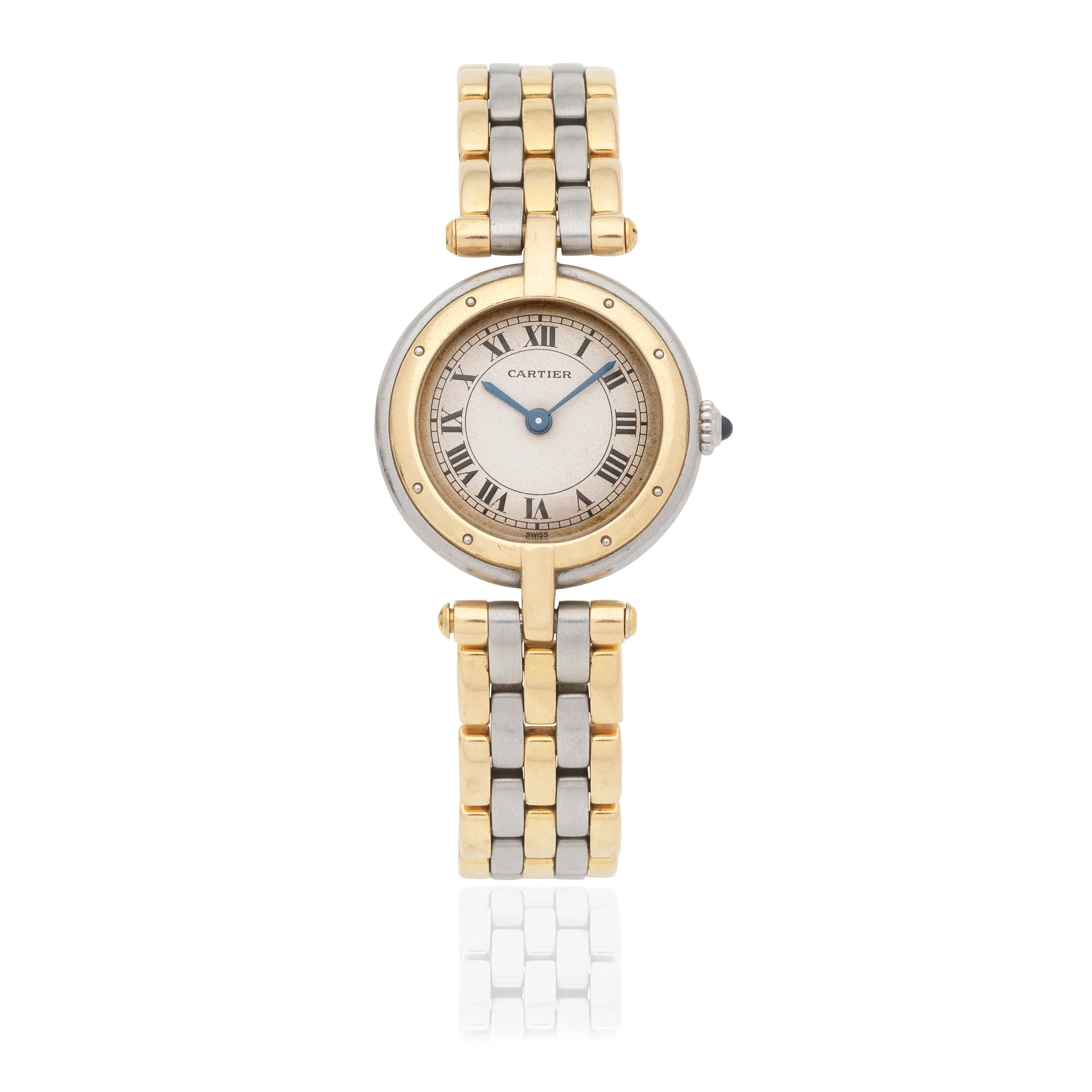 Cartier Panthère 1057920 24mm Yellow gold and Stainless steel Silver