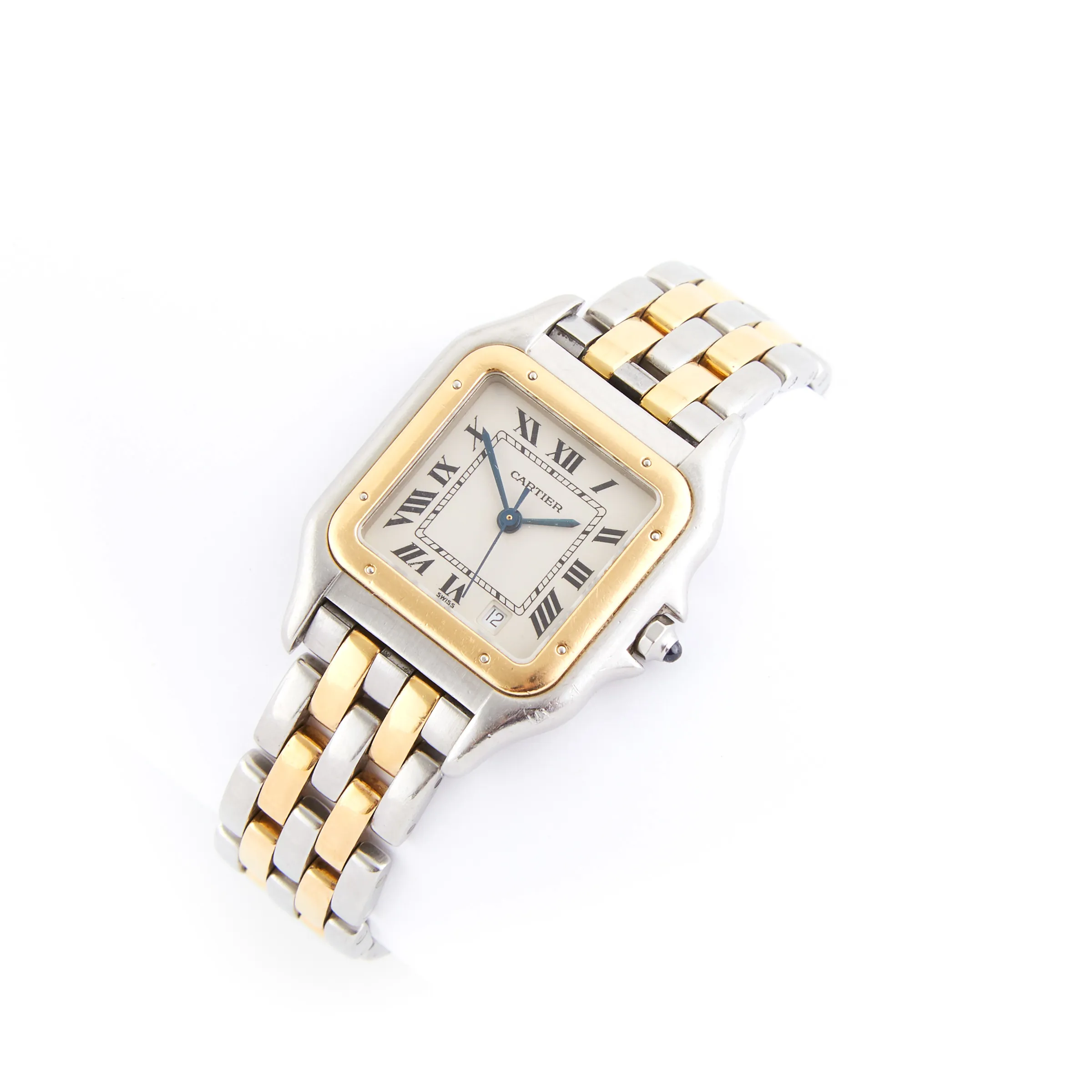 Cartier Panthère 183949 27mm Yellow gold and stainless steel White