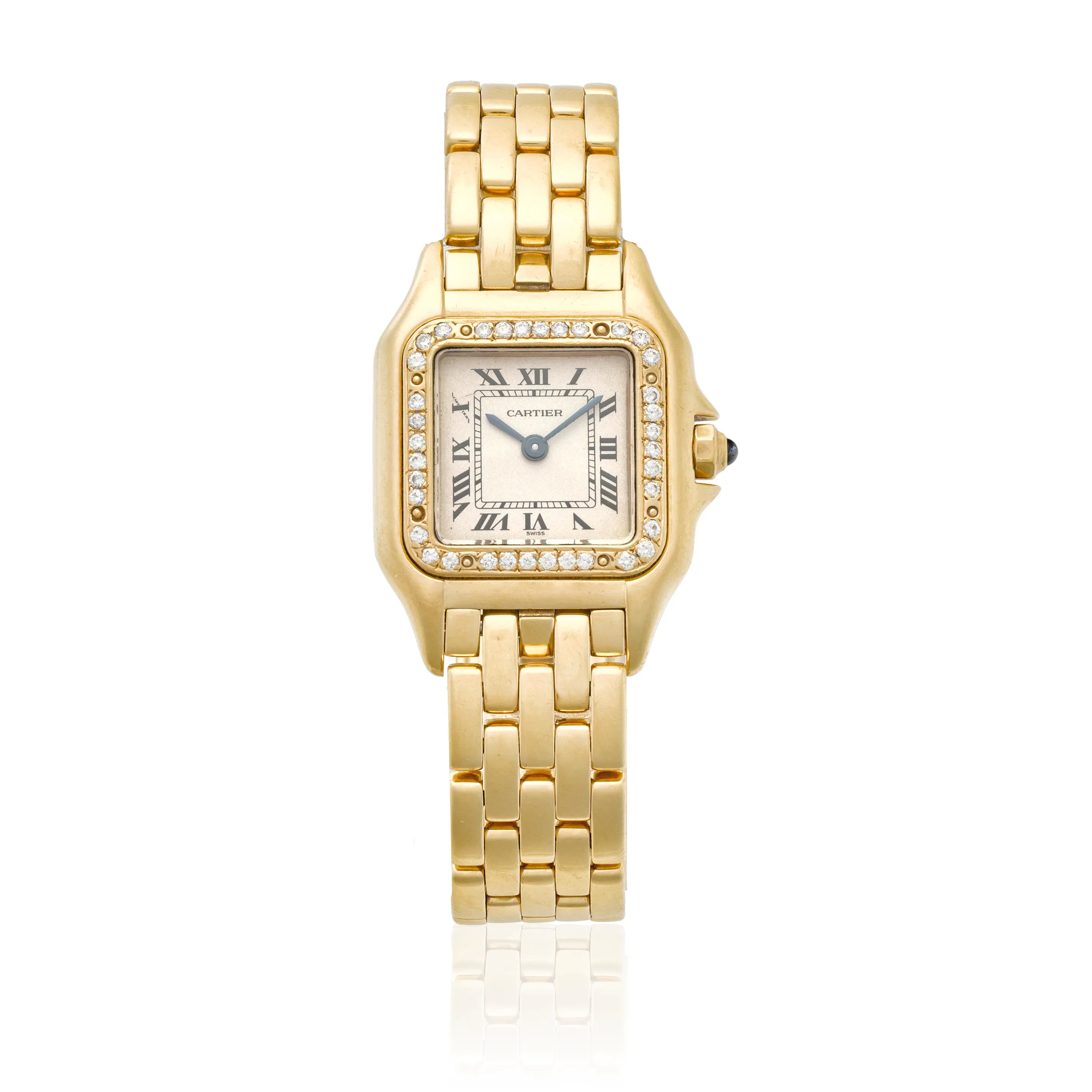 Cartier Panthère 8057917 21mm Yellow gold White