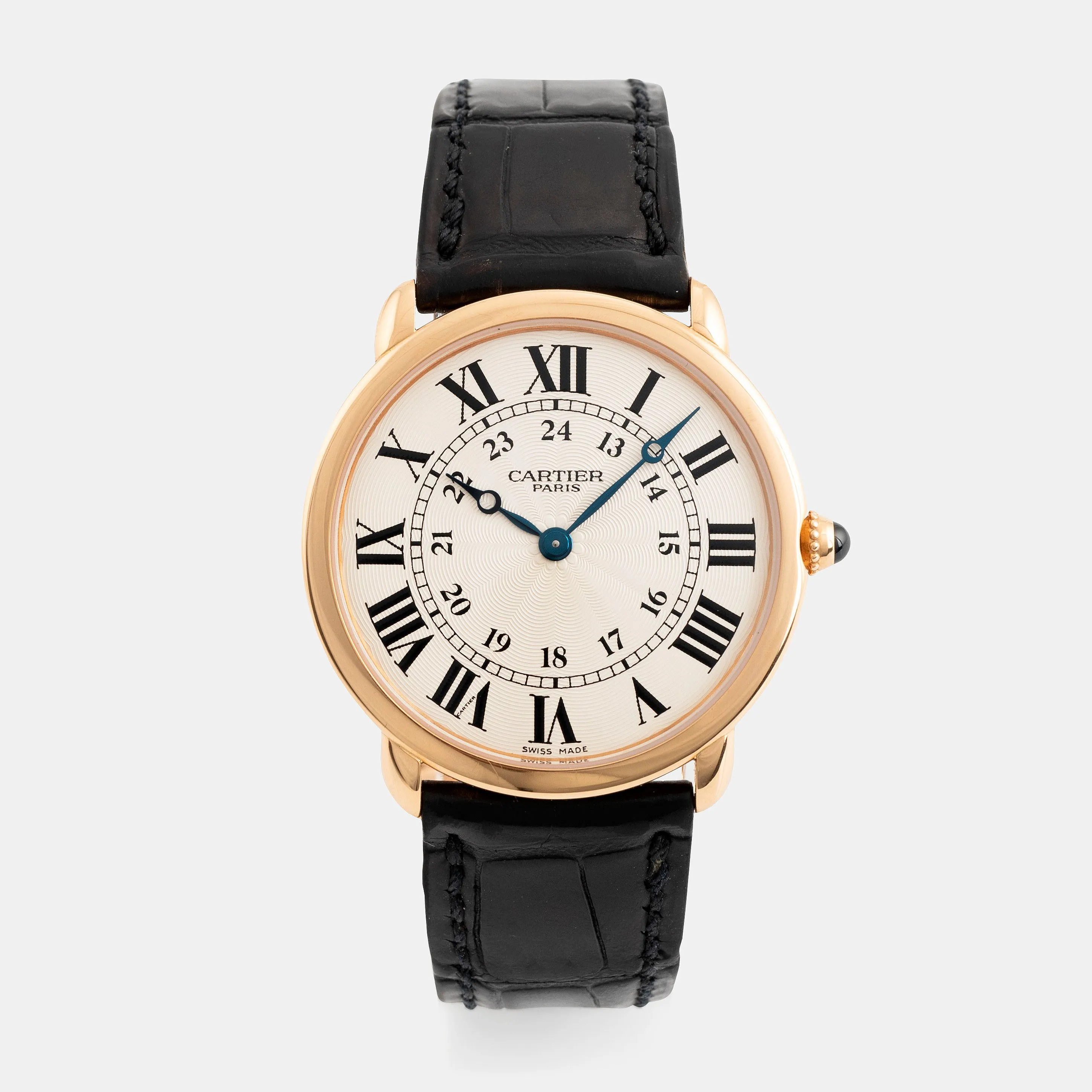 Cartier Ronde de Cartier 2616 33.5mm Yellow gold White