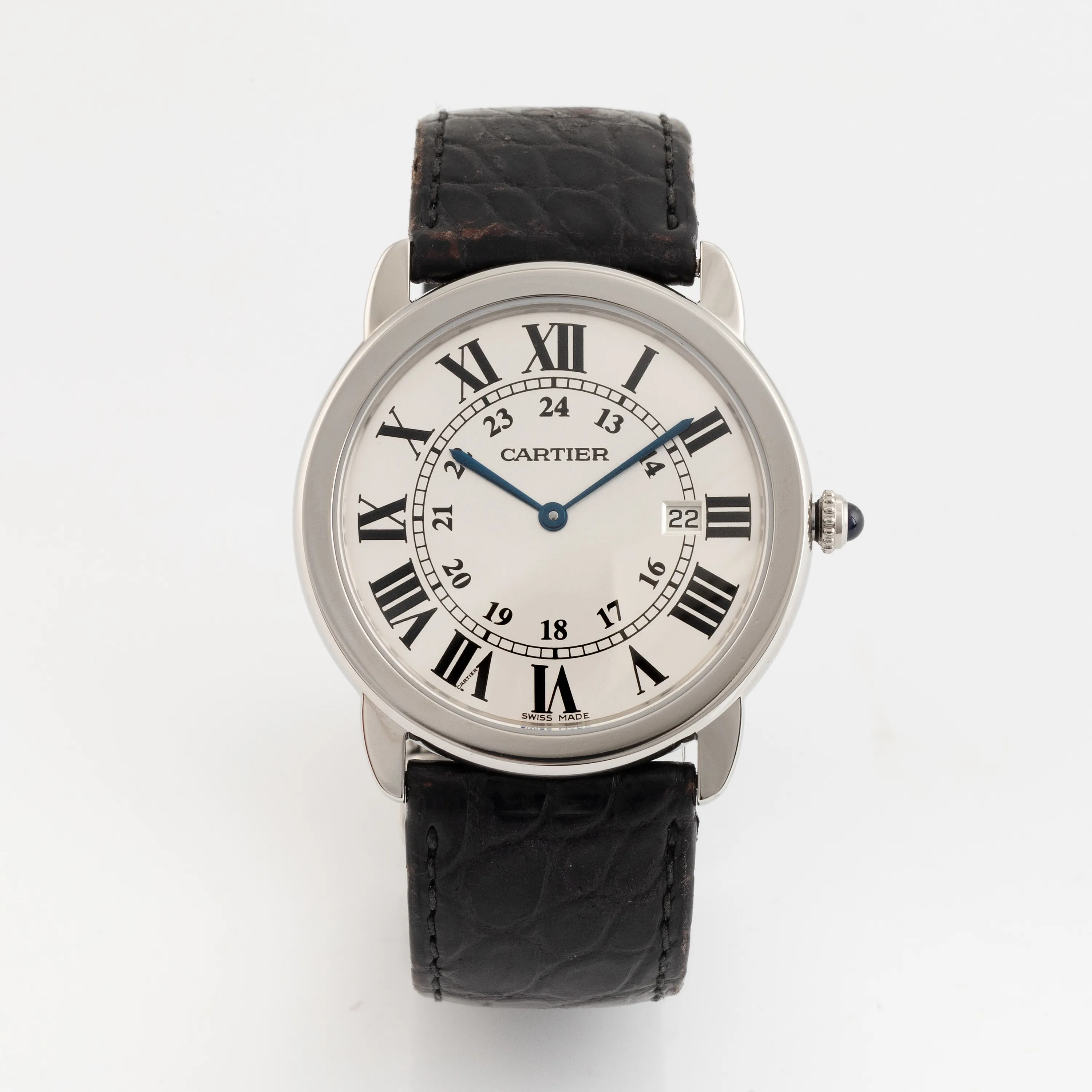 Cartier Ronde Solo W6700255 36mm Stainless steel White