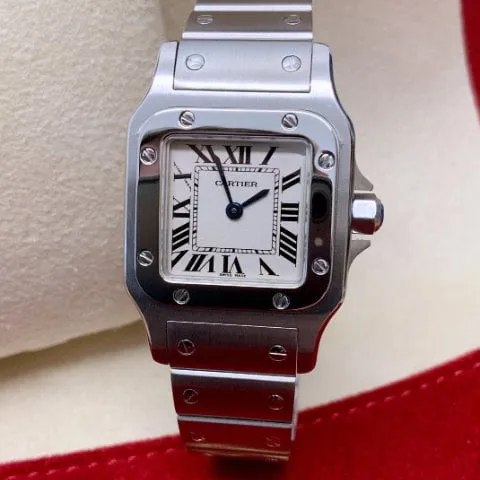 Cartier Santos W20056D6 24mm Stainless steel Silver