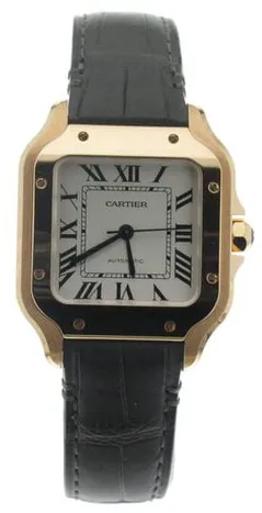 Cartier Santos WGSA0012 35mm Rose gold Silver