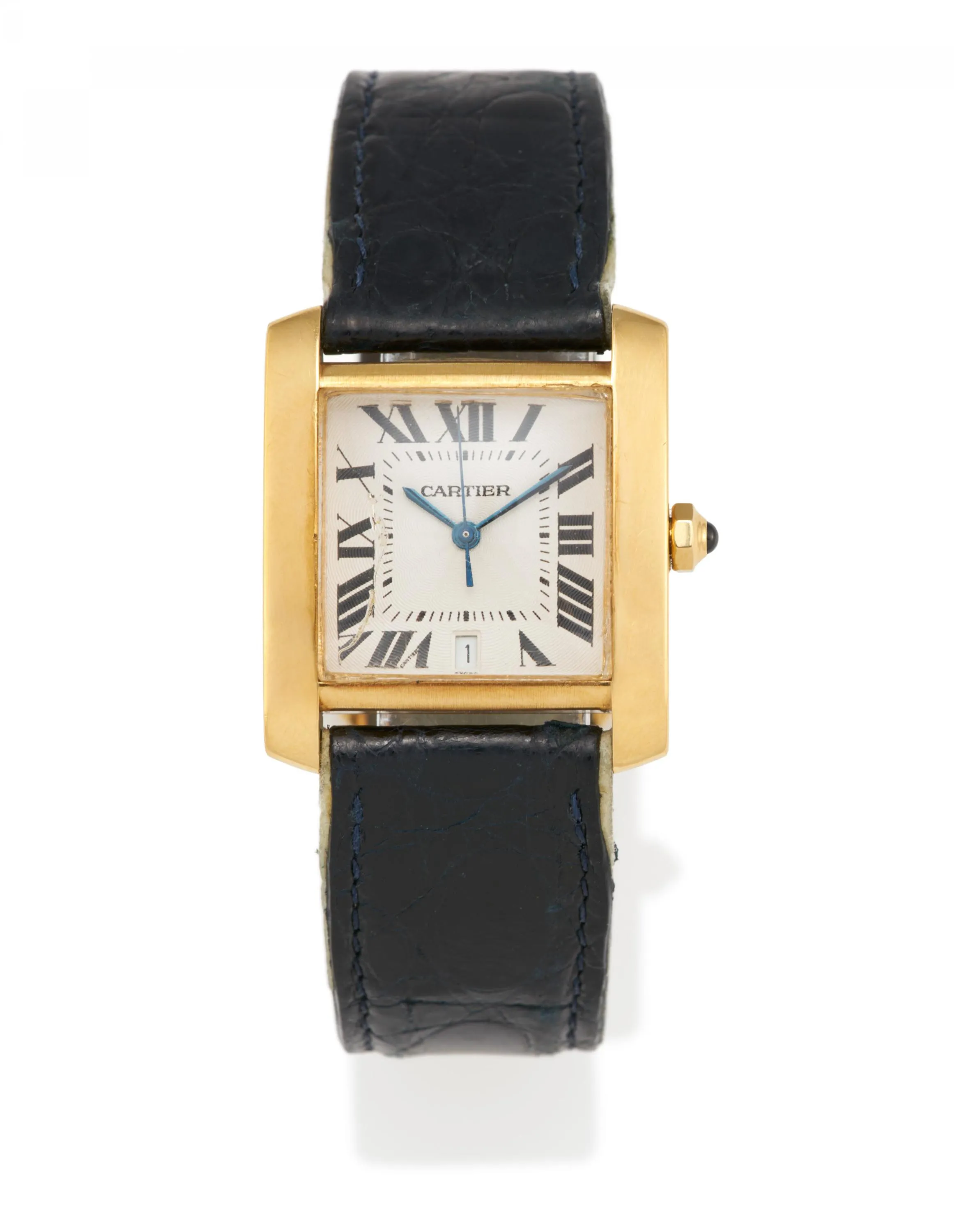 Cartier Tank 1840 27mm Yellow gold White