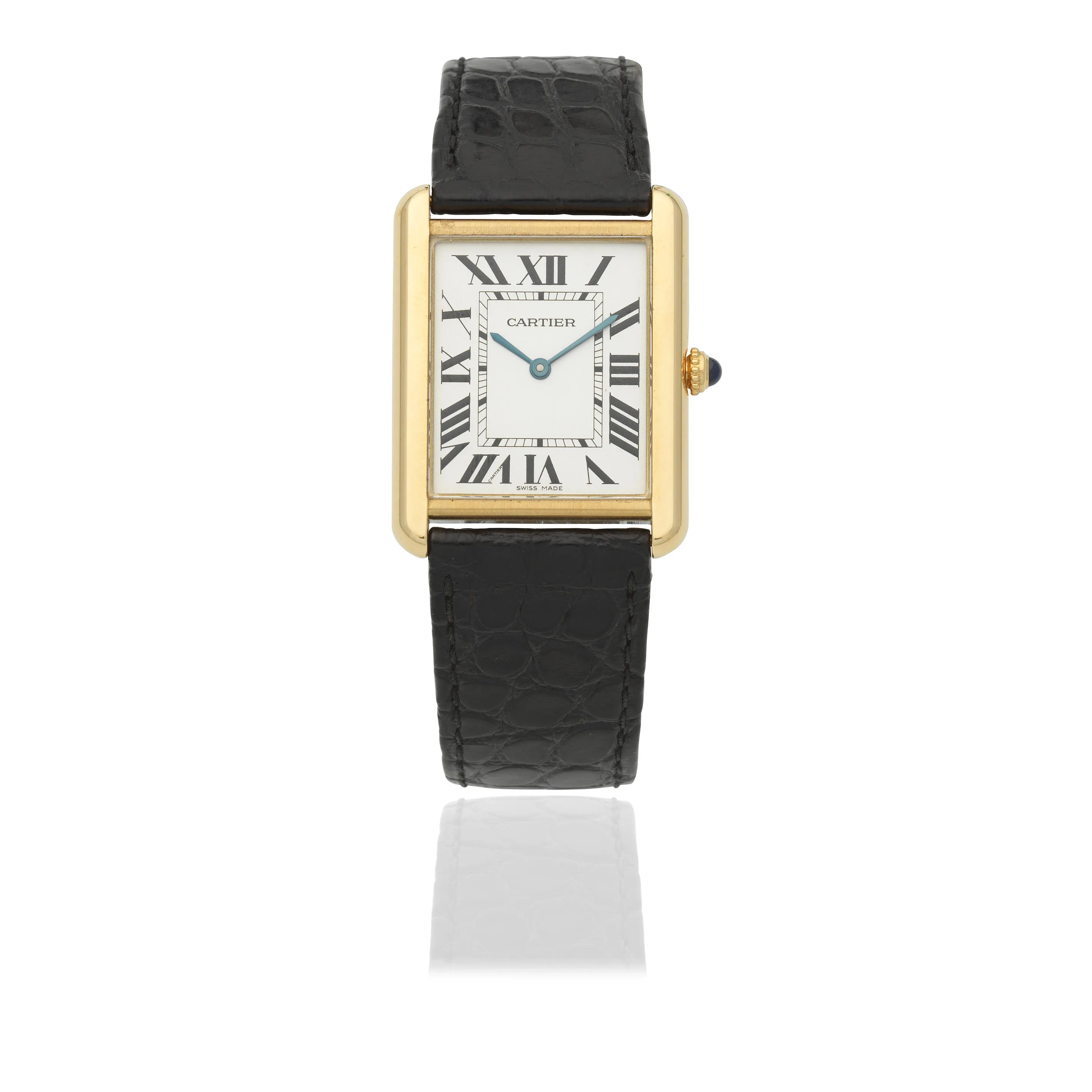 Cartier Tank Solo 2742 27mm Stainless steel Silver