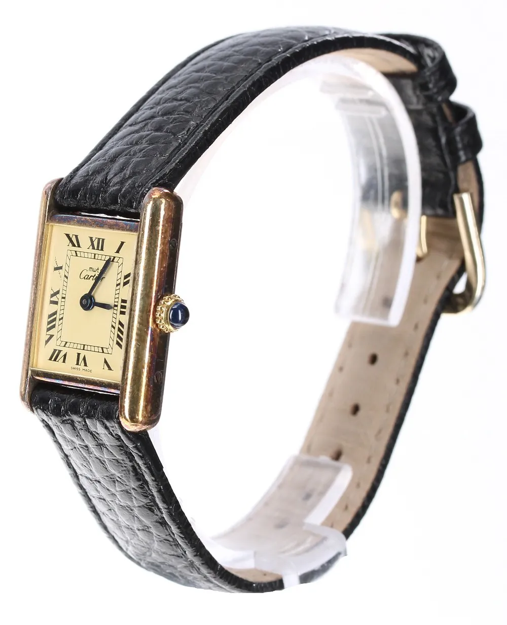 Cartier Must de Cartier nullmm Yellow gold and silver Champagne 1