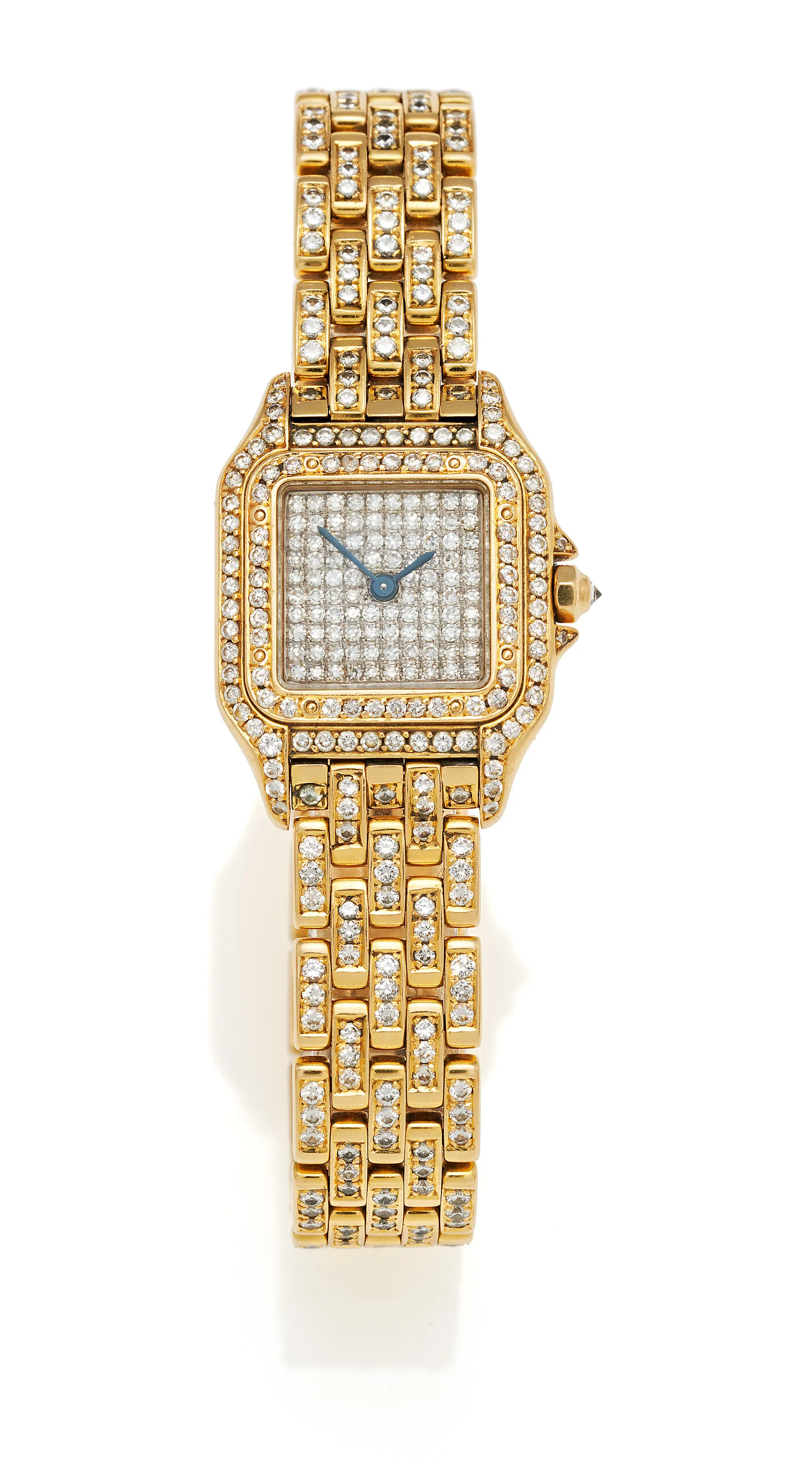 Cartier Tank 1070 2 24mm Yellow gold Diamond