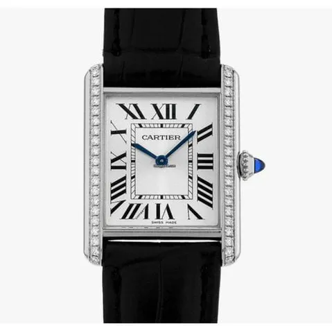 Cartier Tank Must W4TA0017 33.5mm Stainless steel Silver