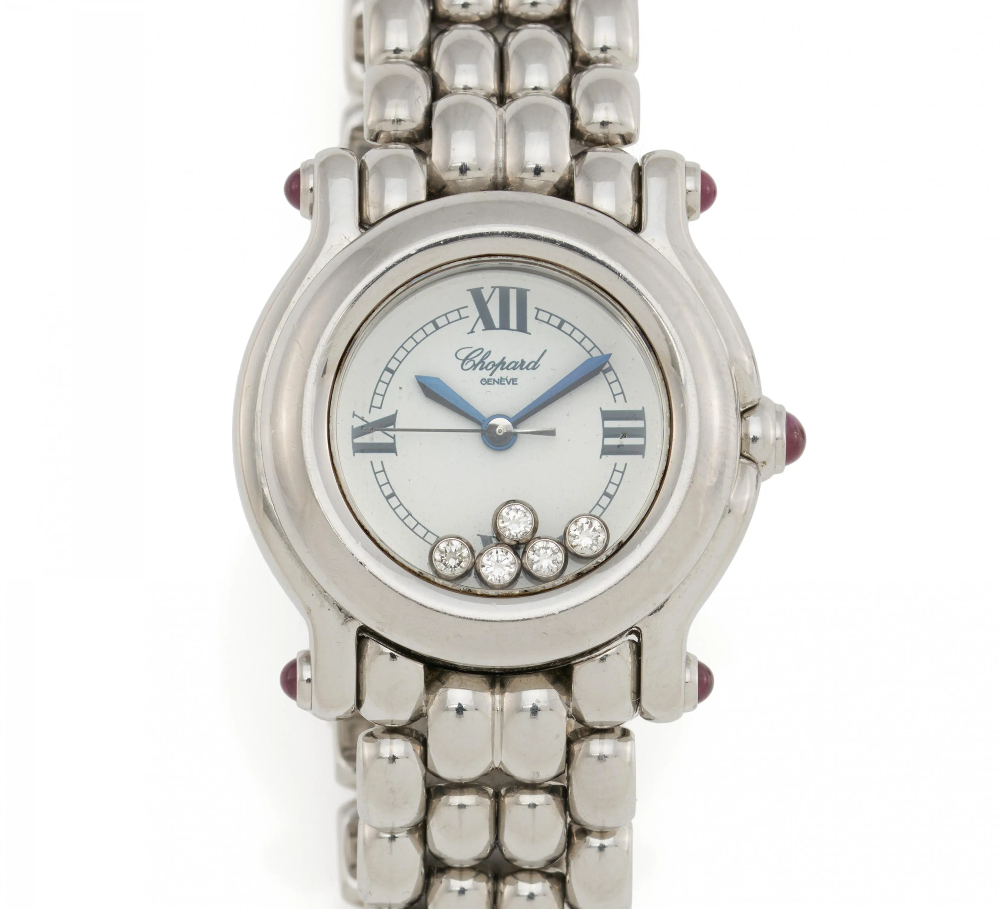 Chopard Happy Sport 8245 26mm Stainless steel White