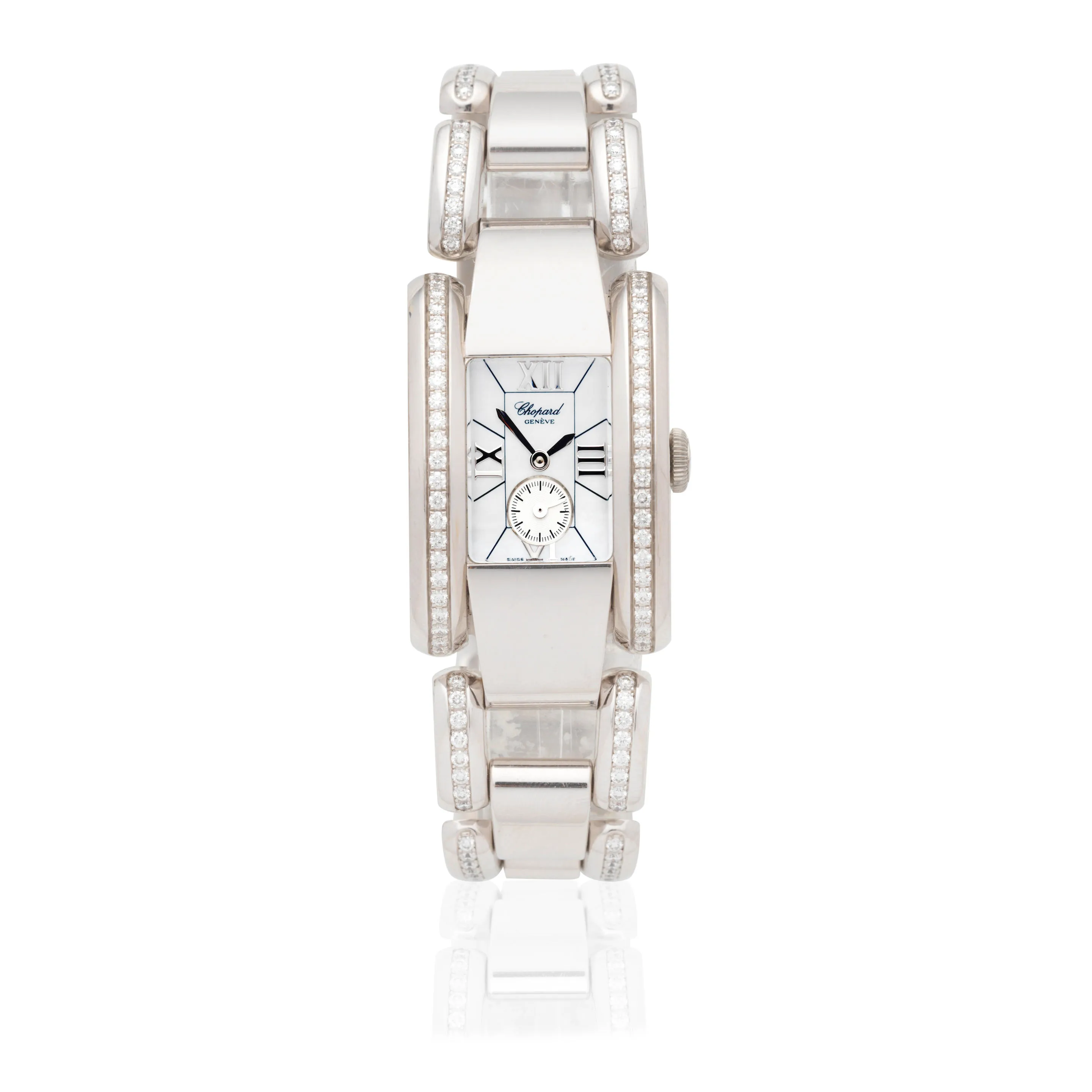 Chopard La Strada 5280 24mm White gold Mother-of-pearl