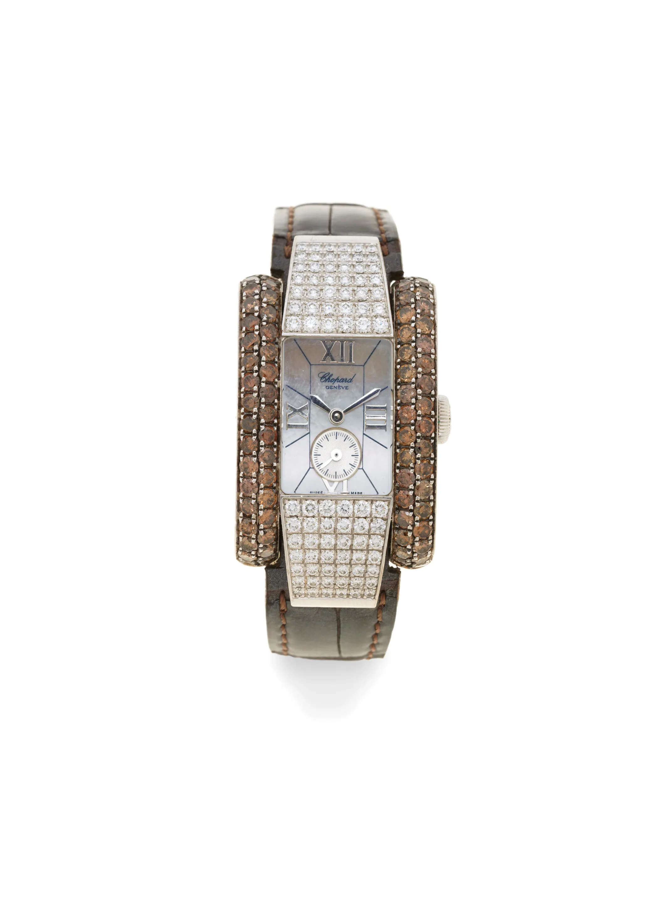 Chopard La Strada 5280 24mm Stainless steel and Diamond Mother-of-pearl