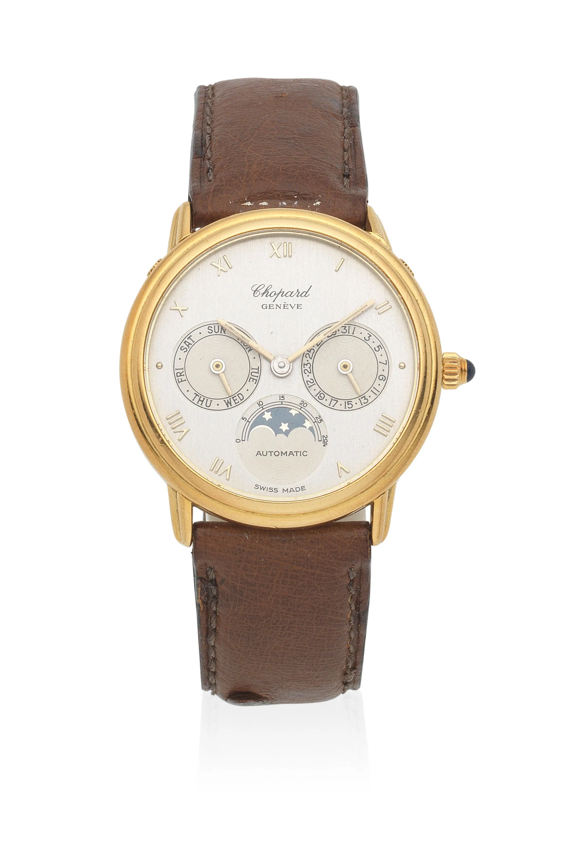 Chopard Luna D'Oro 1131 32mm Yellow gold Silvered