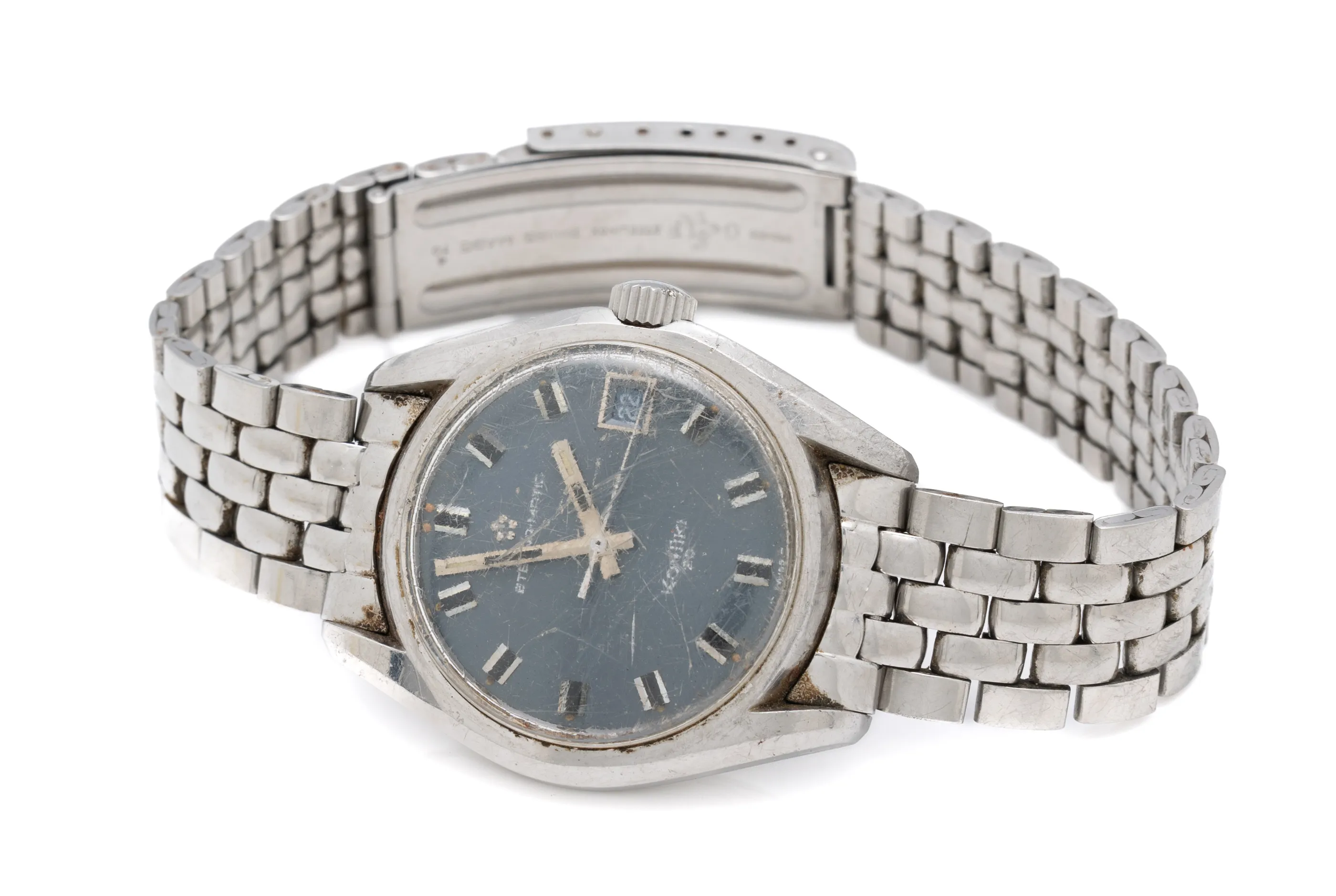 Eterna Kontiki 130FTT 37mm Stainless steel Gray