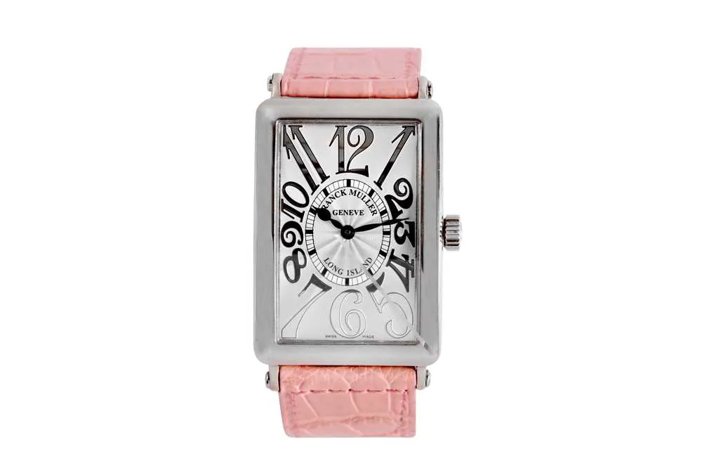 Franck Muller Long Island 1000 SC 30.4mm White gold Silver