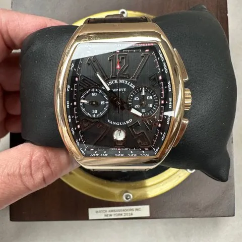 Franck Muller Vanguard Rose gold Brown