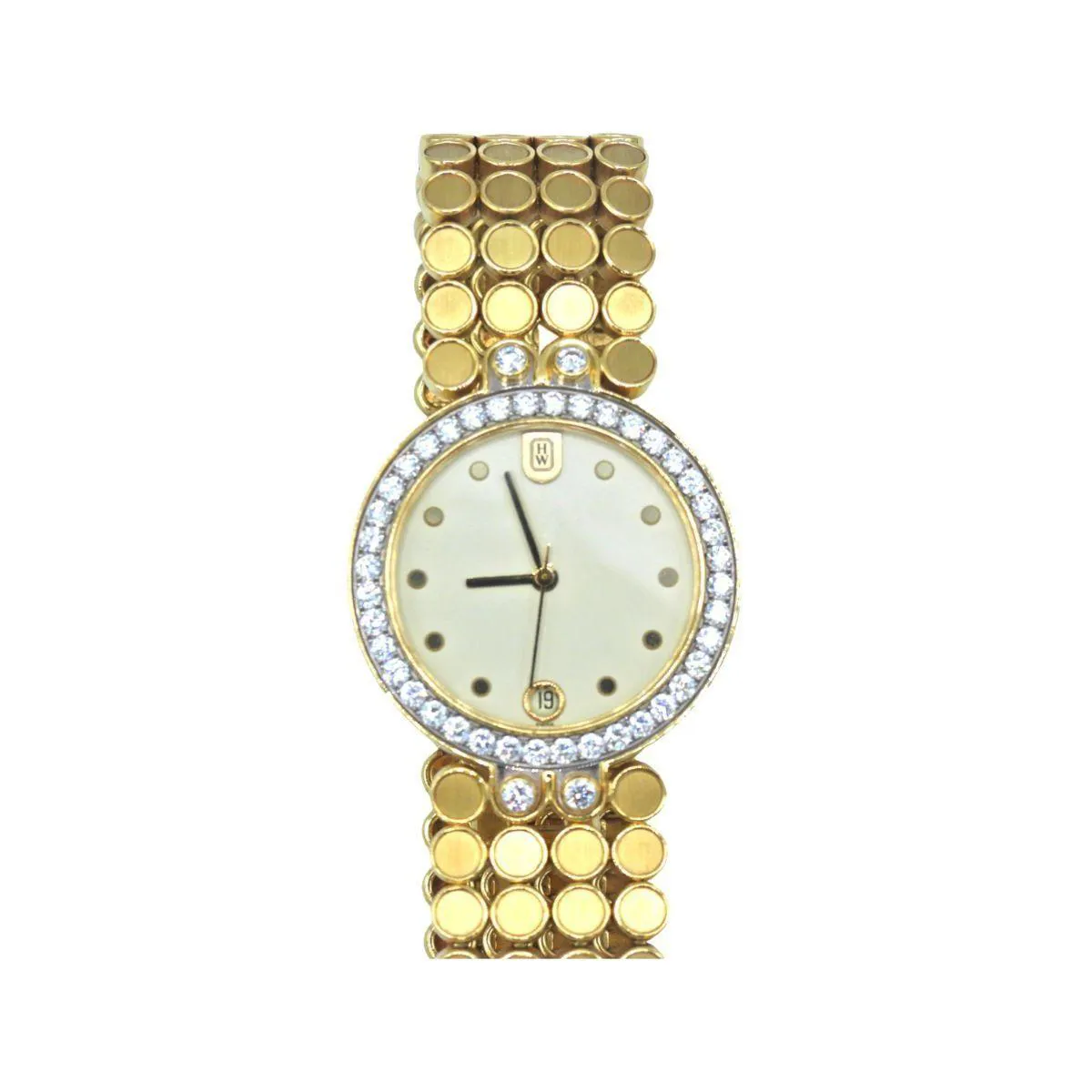 Harry Winston Premier 28mm Yellow gold White