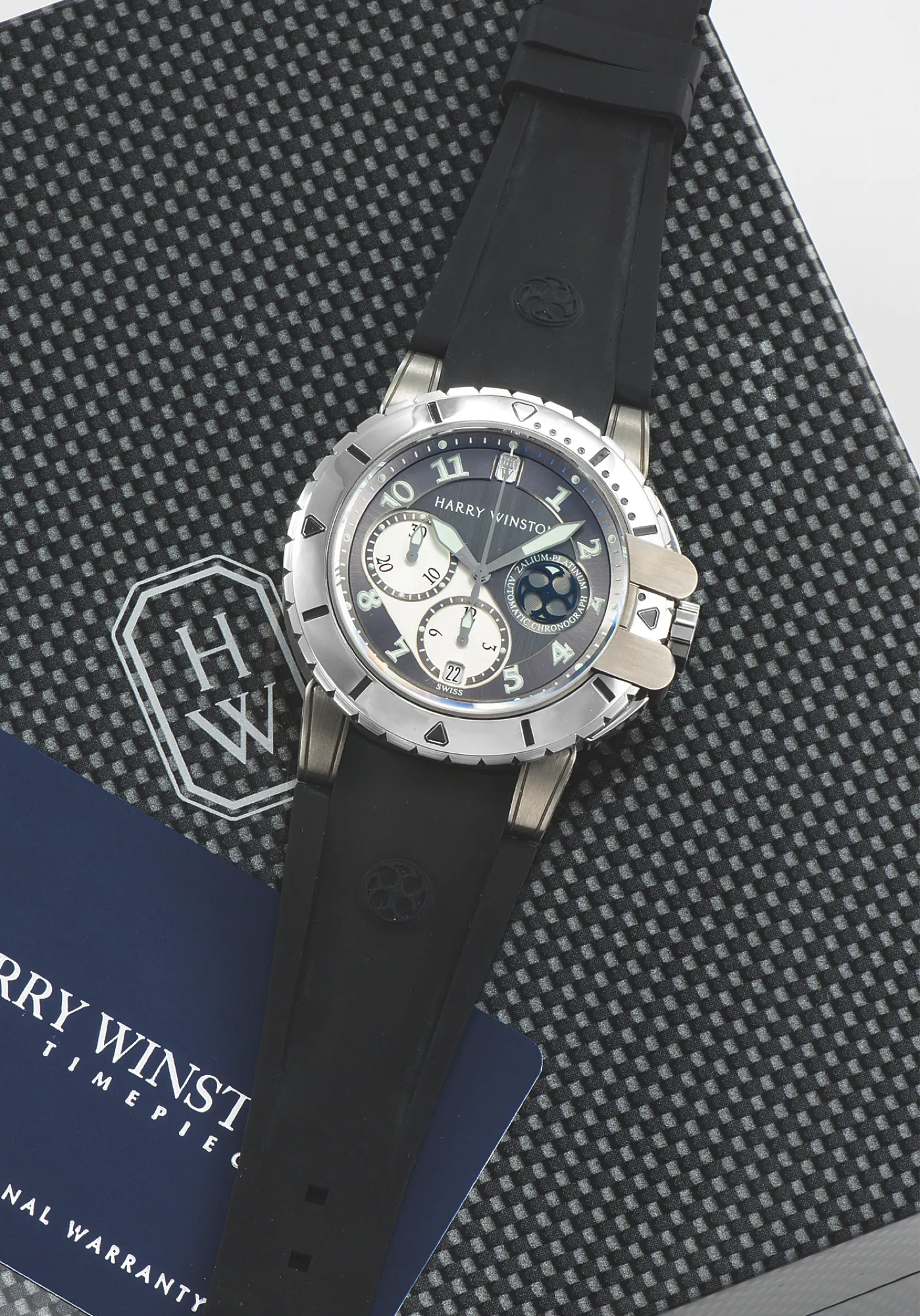 Harry Winston Project Z 410-MCA44Z 46mm Platinum Silver