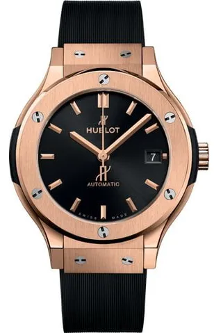 Hublot Classic Fusion 565.OX.1480.RX 38mm Rose gold Black