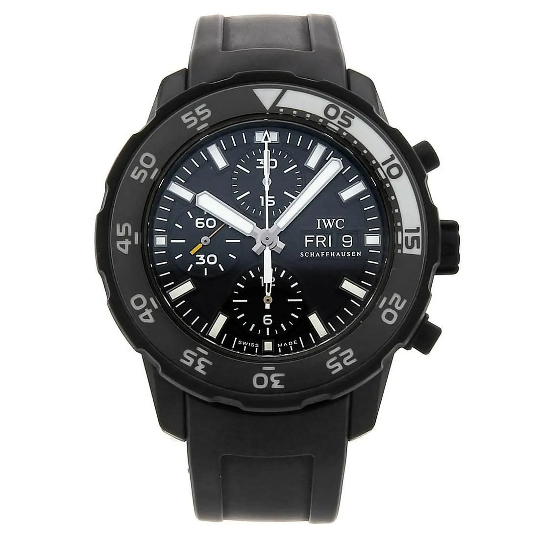 IWC Aquatimer IW376705 44mm Stainless steel Black