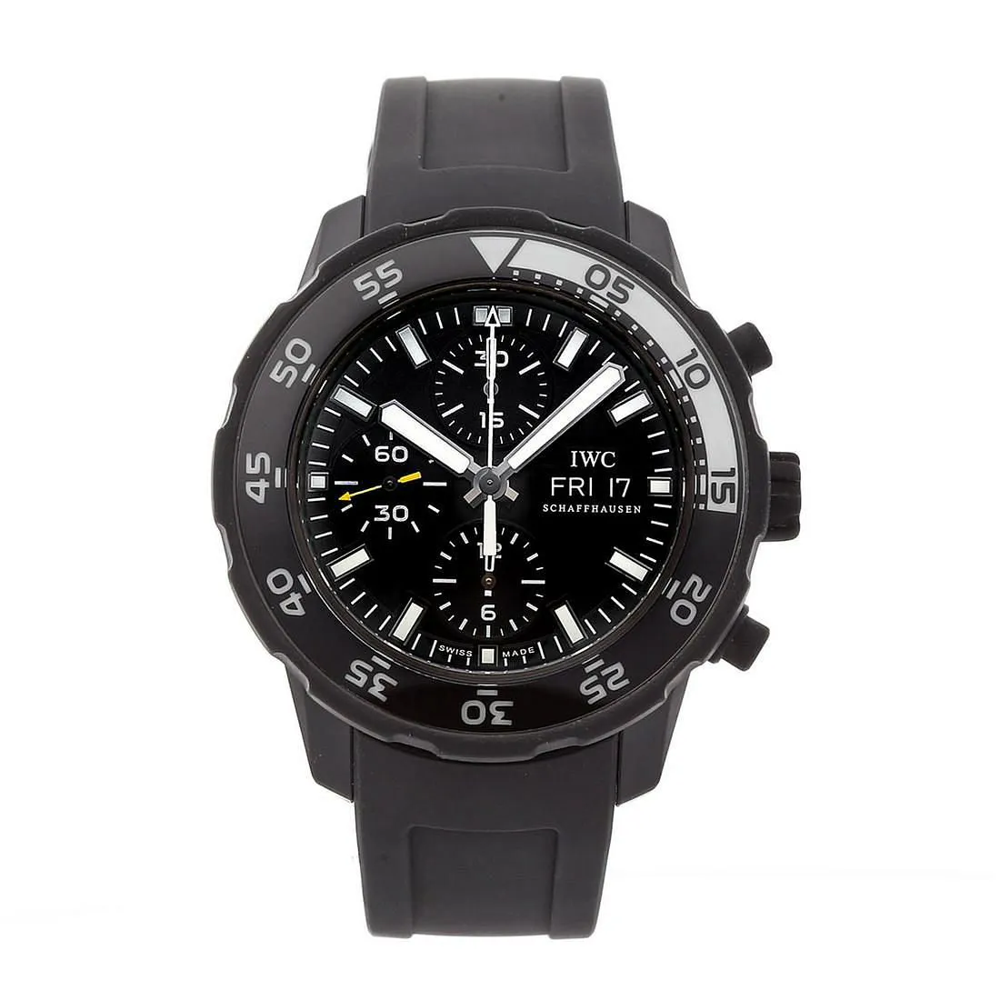 IWC Aquatimer IW376705 nullmm Stainless steel Black