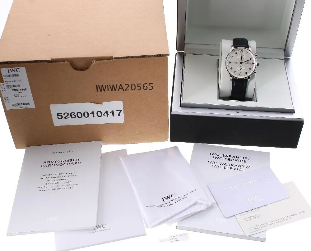 IWC Portugieser IW371446 41mm Stainless steel Silver