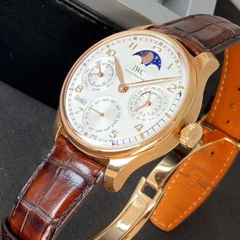 IWC Portugieser IW503302 44mm Rose gold White