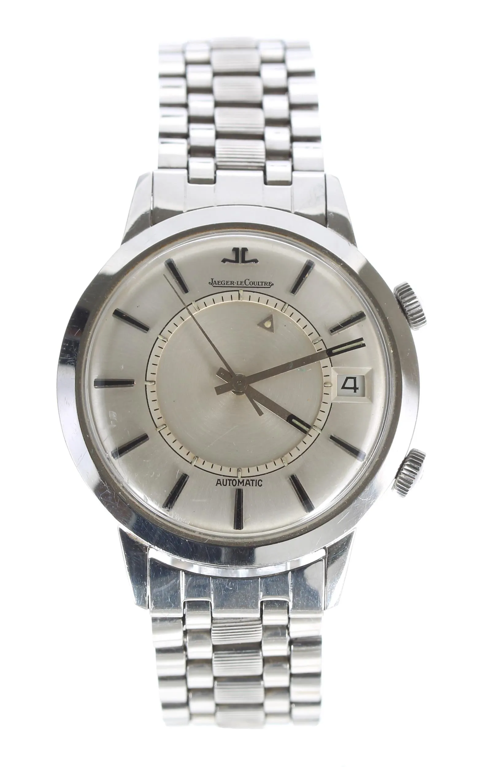 Jaeger-LeCoultre Memovox 855 37mm Stainless steel Silver