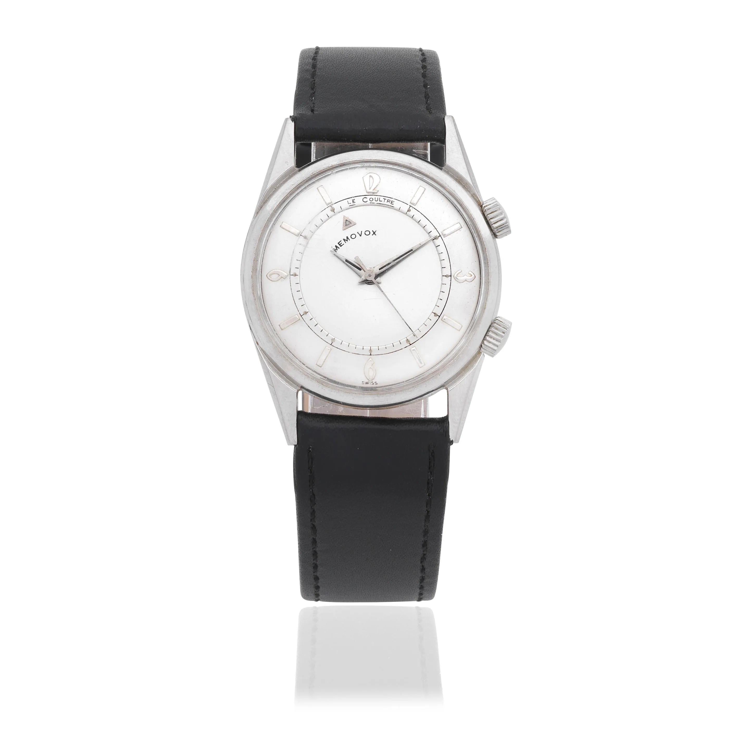 Jaeger-LeCoultre Memovox 2404 33mm Stainless steel Silver